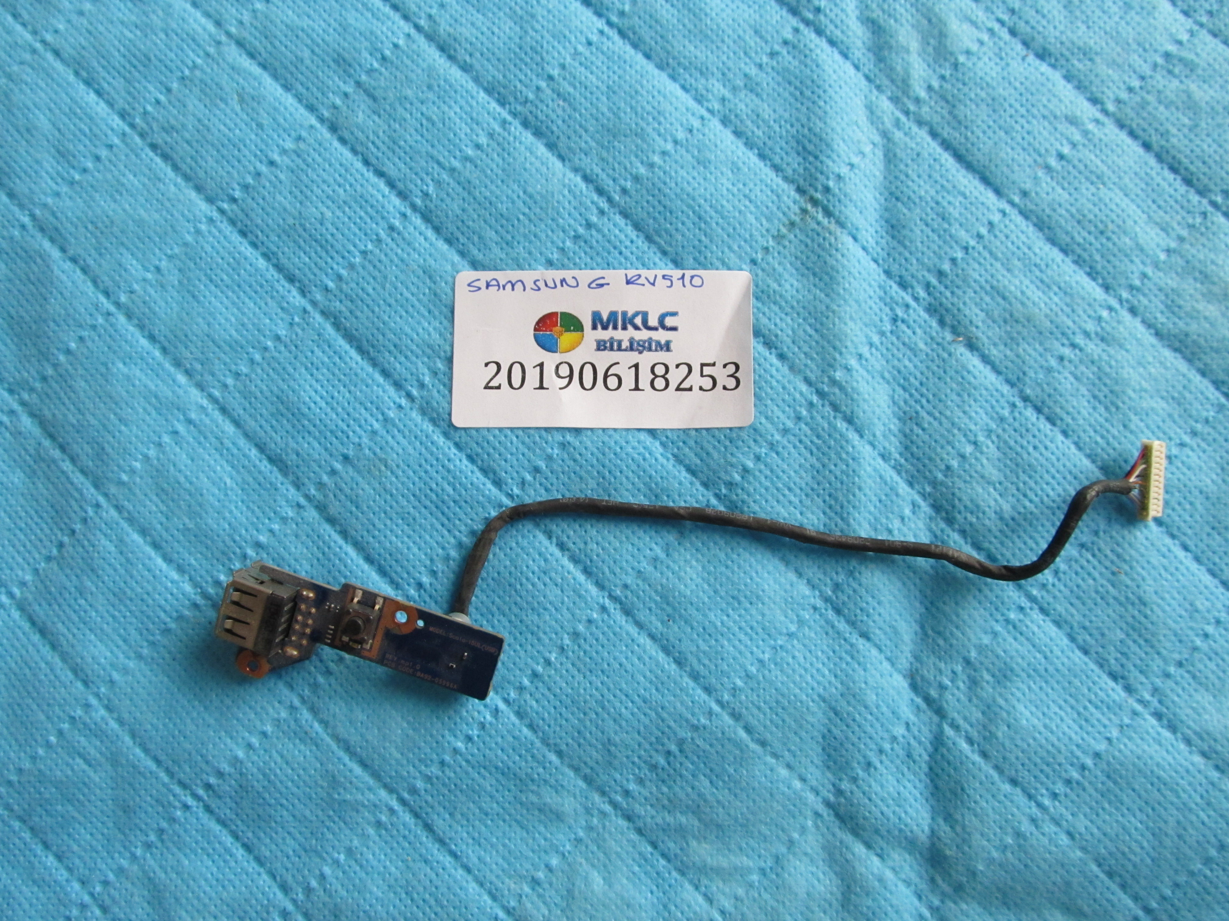 Samsung rv510 usb port flex ve tetik karti orjinal ürün