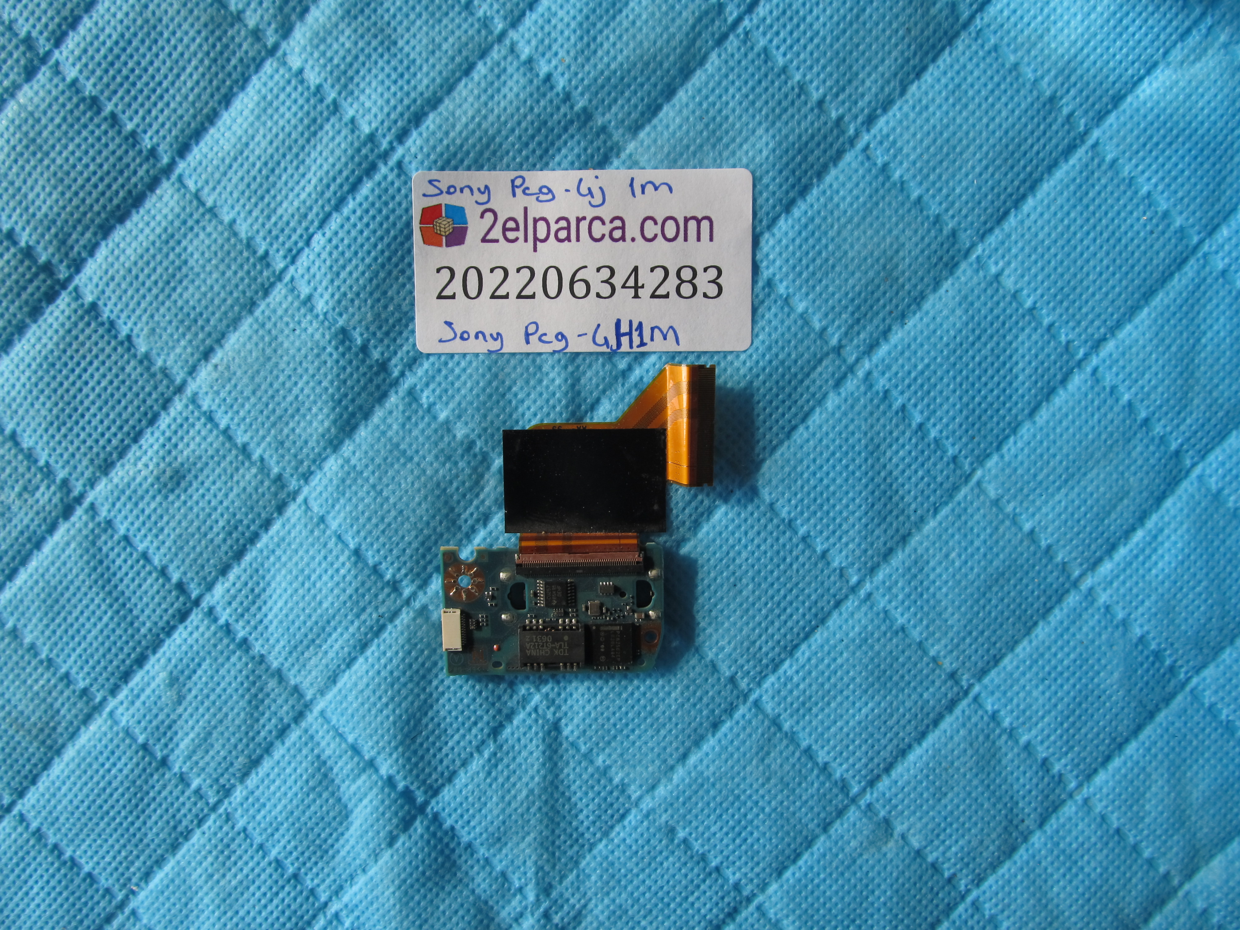 SONY Sony pcg-4j1m vgn-tx4xtp batarya port flex orjinal ürün küçük görsel 2