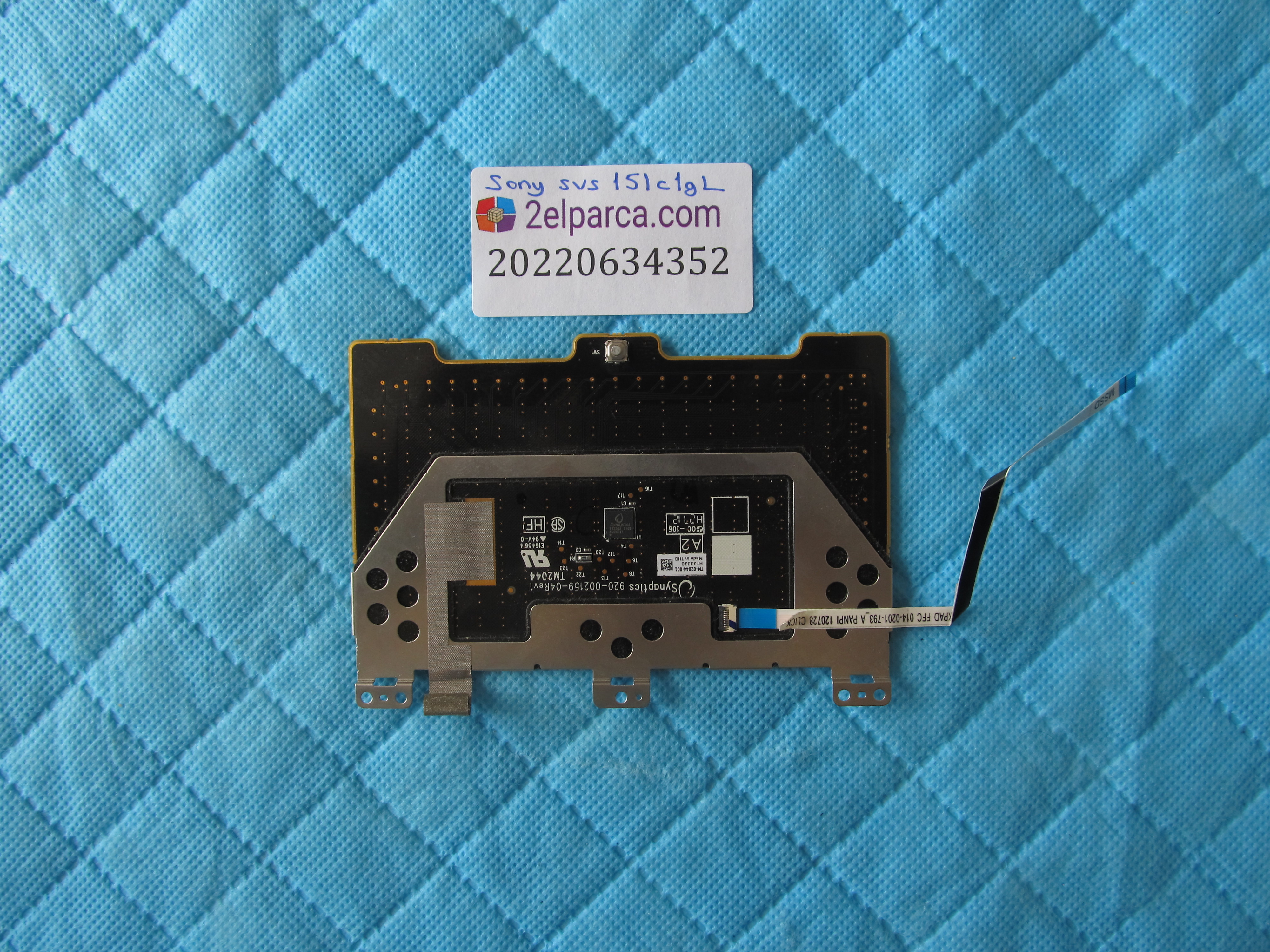 SONY Sony svs151 touchpad flex dahil orjinal ürün küçük görsel 2