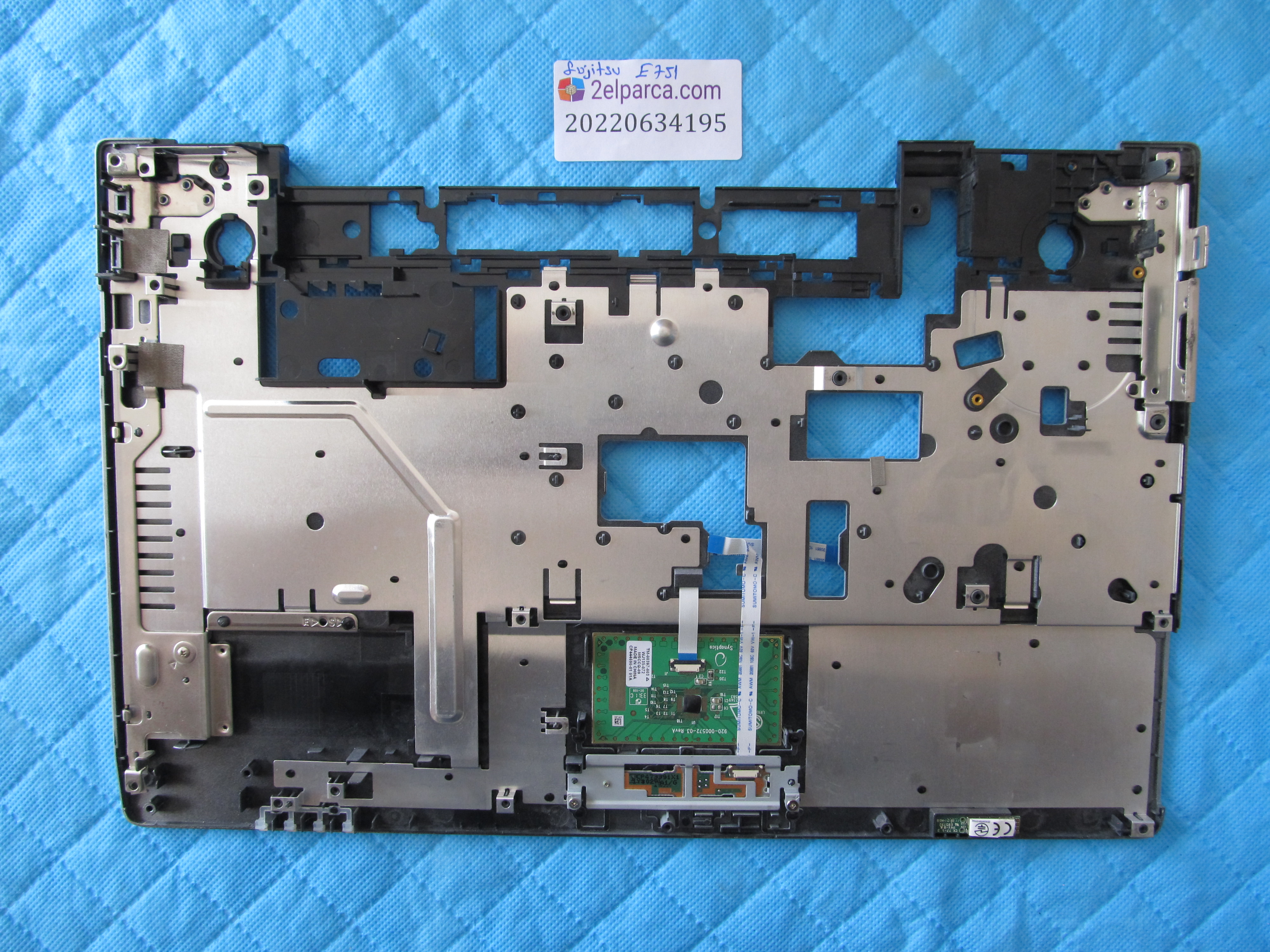 FUJİTSU Fujitsu lifebook e751 üst kasa klavye kasa orjinal ürün küçük görsel 2