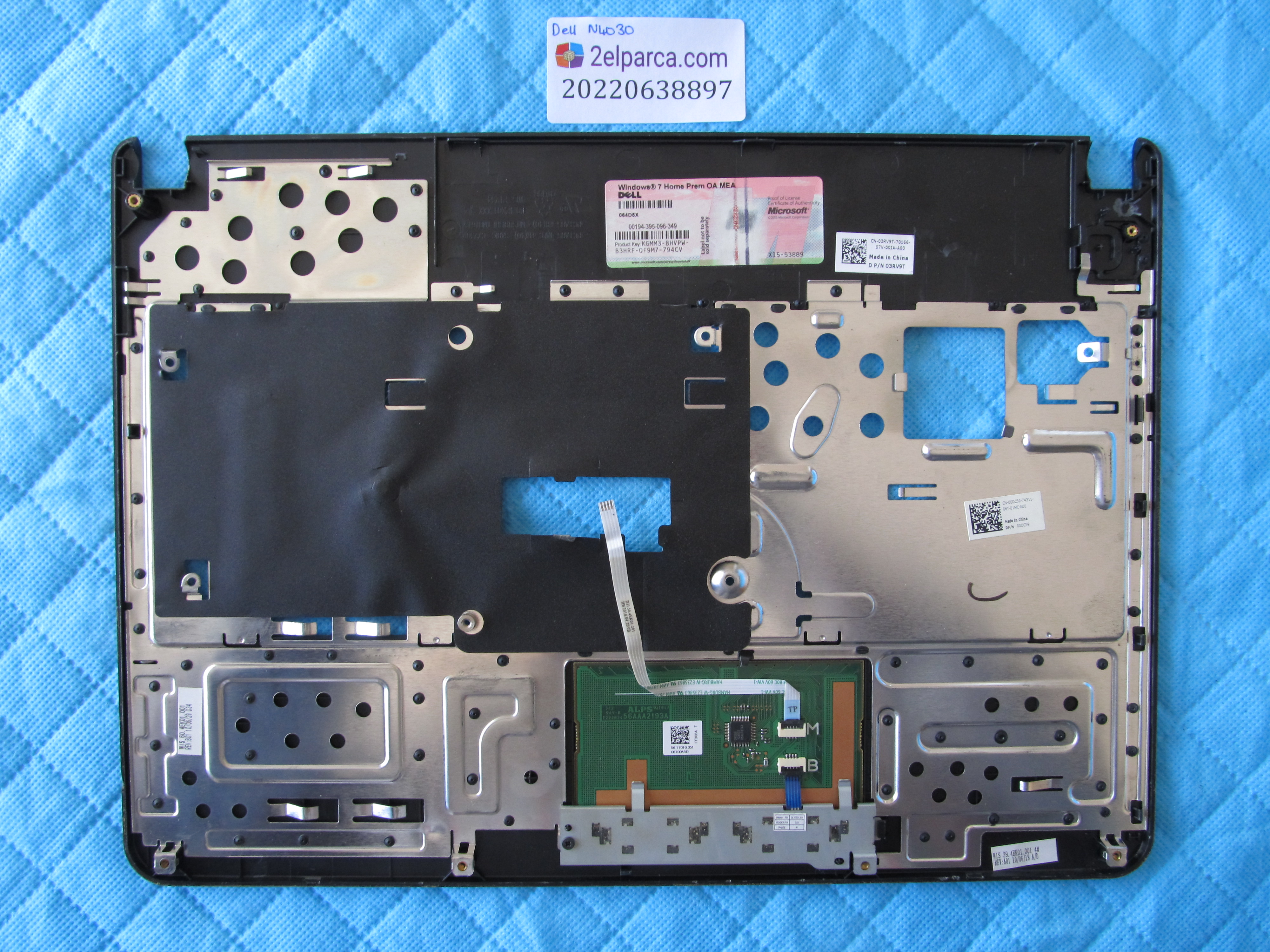 LENOVO Dell n4030 üst kasa klavye kasasi orjinal ürün küçük görsel 2