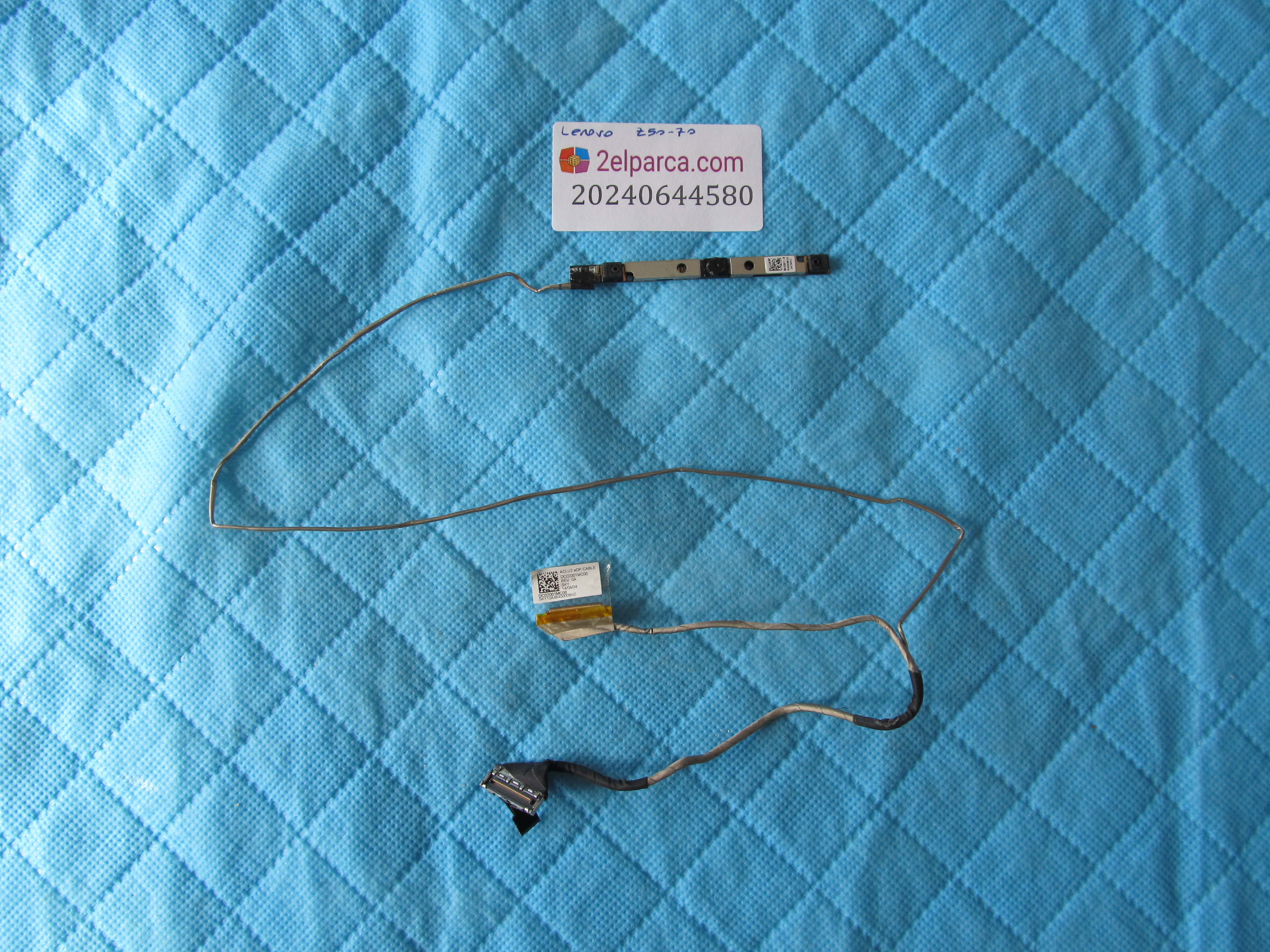 Lenovo z50-70 led data kablo kamera dahil orjinal ürün