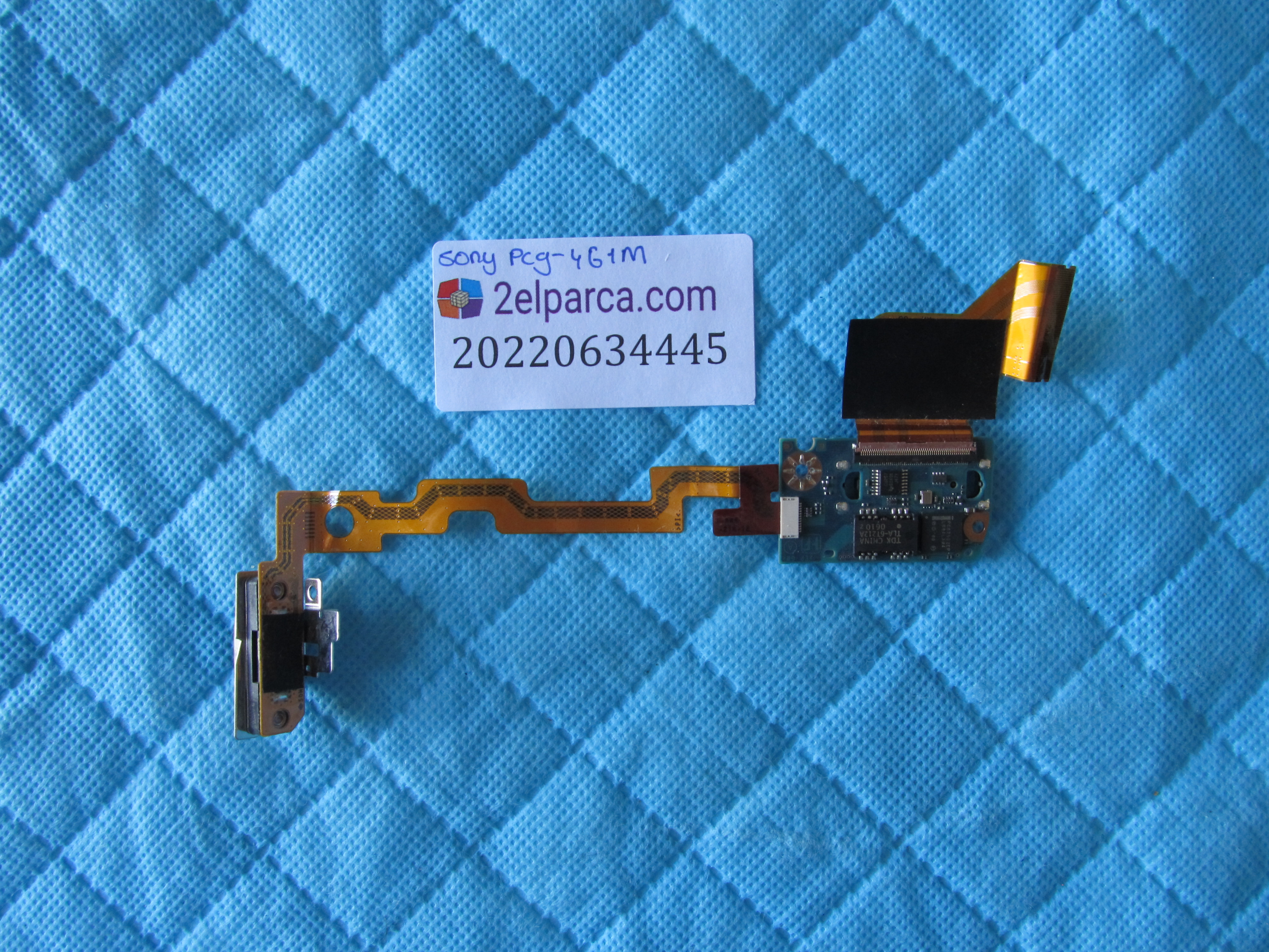SONY Sony pcg-461m vga board flex orjinal ürün küçük görsel 2