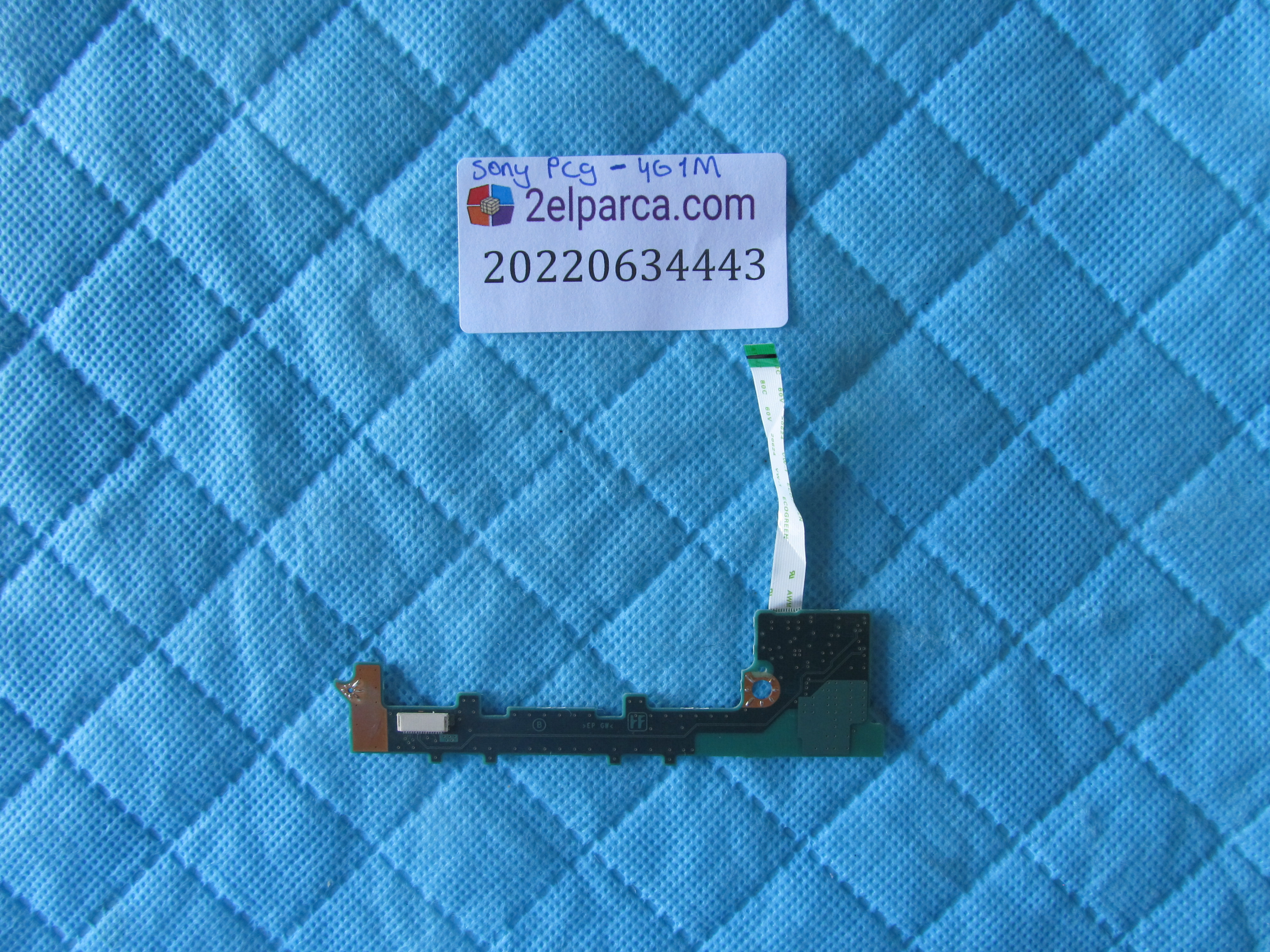 SONY Sony pcg-461m tetik karti ve flex orjinal ürün küçük görsel 2
