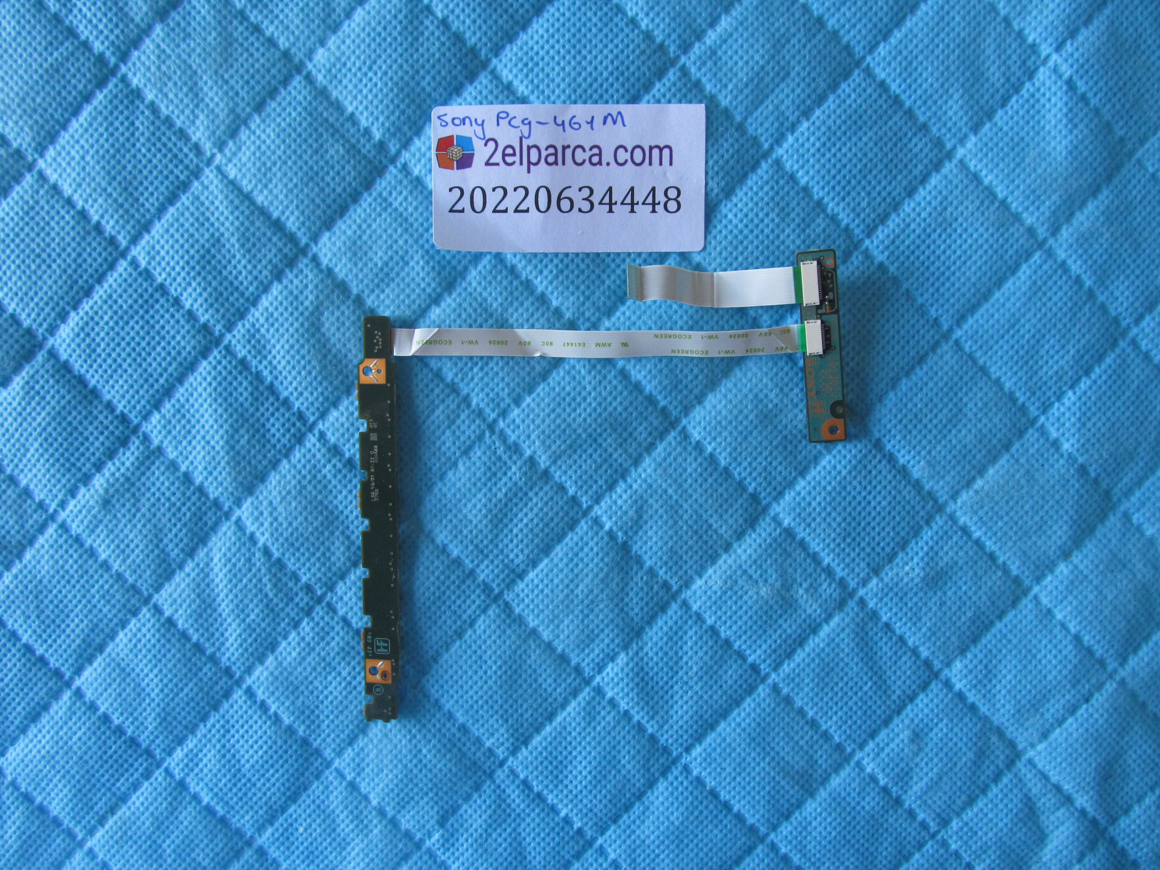 SONY Sony pcg-461m kontrol kart flex dahil orjinal ürün küçük görsel 2