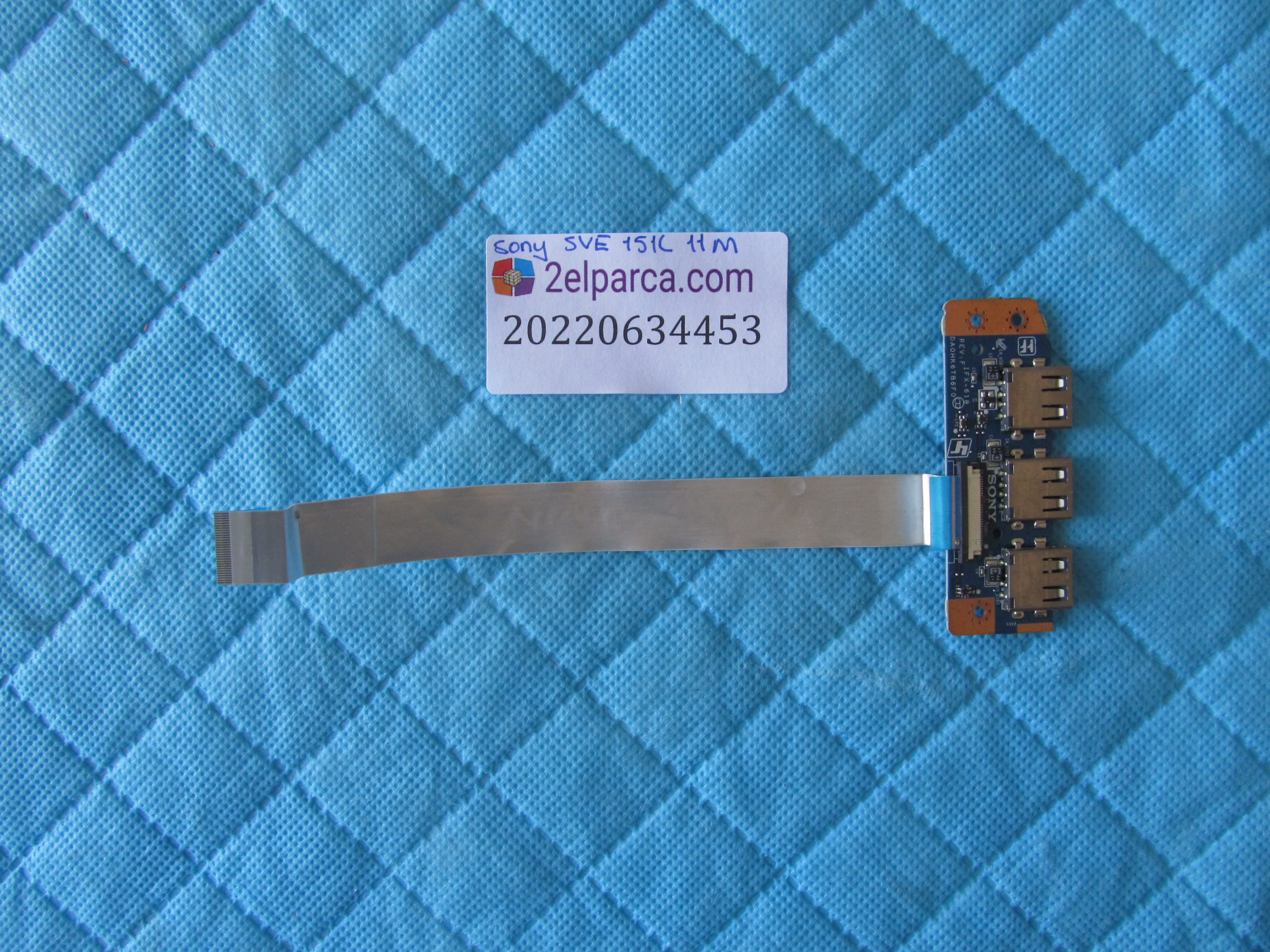 SONY Sony sve151 usb kart flex dahil orjinal ürün küçük görsel 2