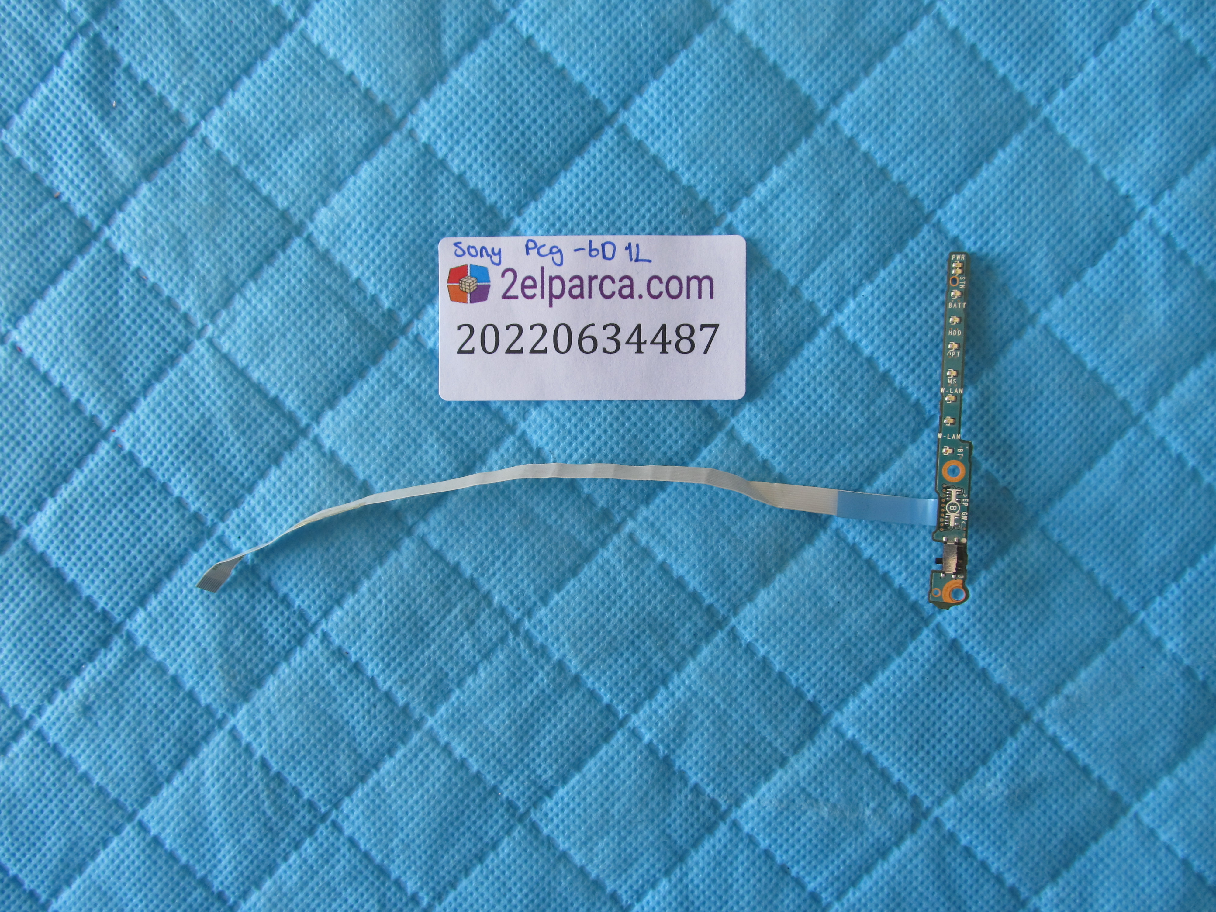 SONY Sony pcg-6d1l led board flexorjinal ürün küçük görsel 2