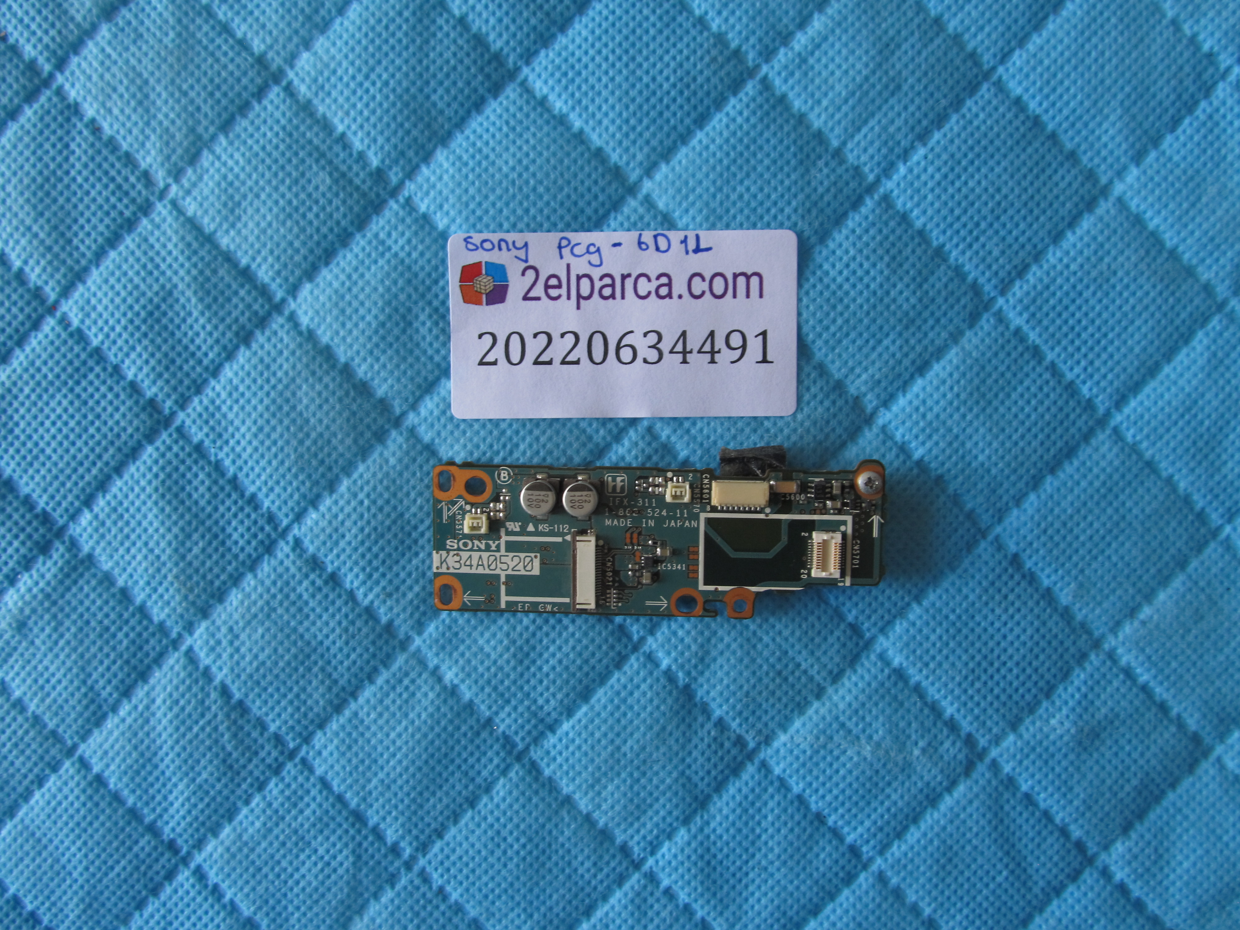 SONY Sony pcg-6d1l bağlanti board orjinal ürün küçük görsel 2