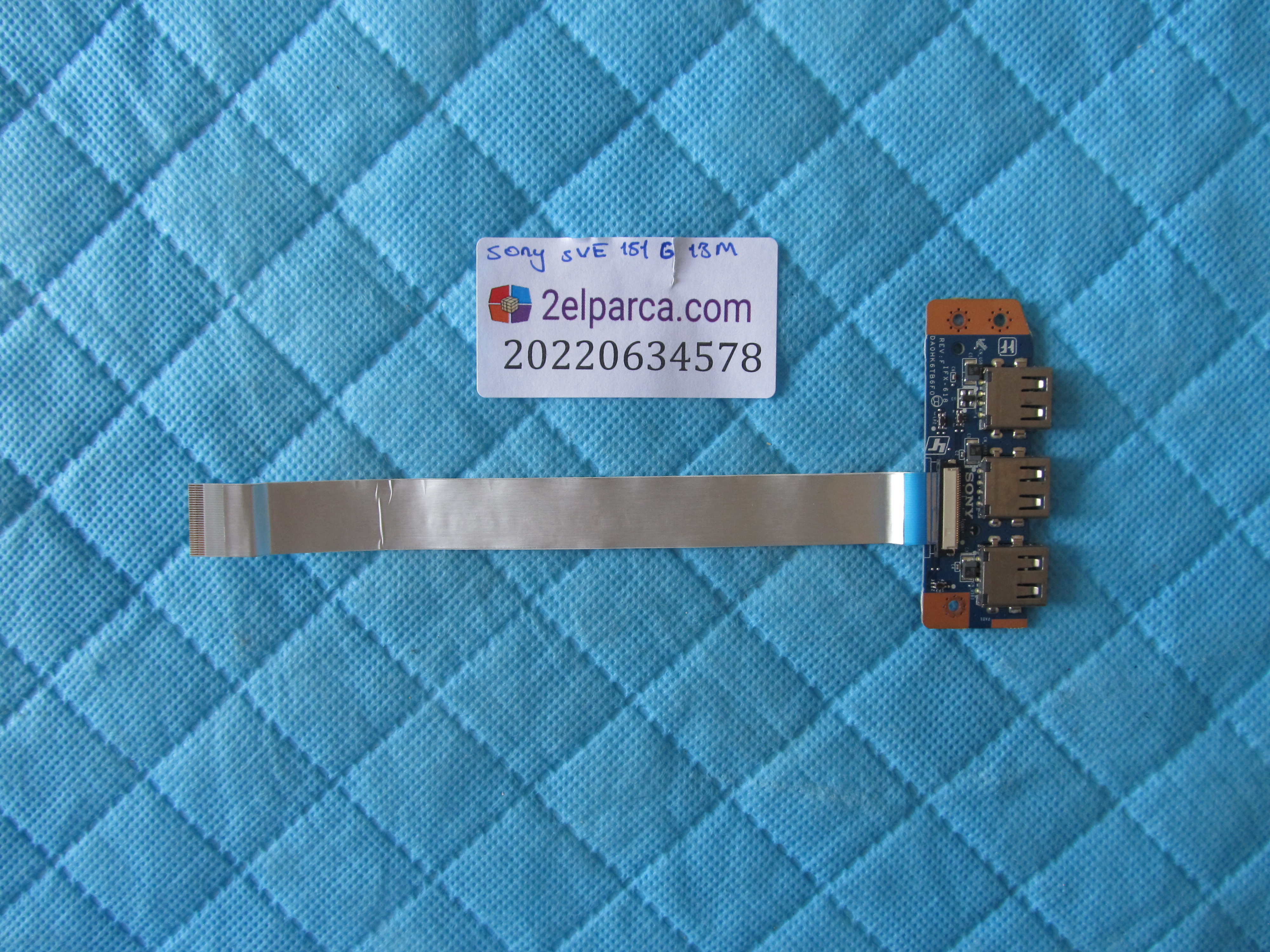 SONY Sony sve151 usb kart flex dahil orjinal ürün küçük görsel 2