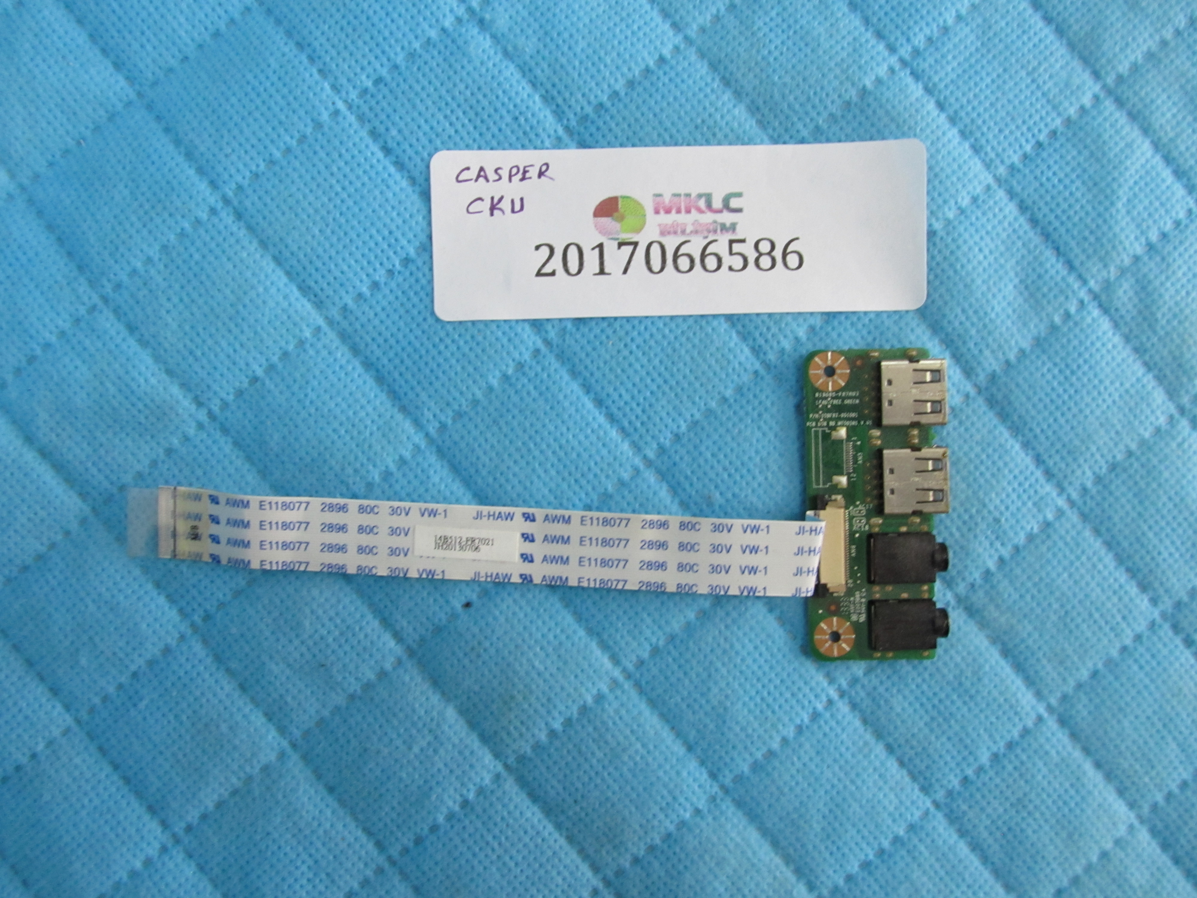 Casper cku usb port flex ve ses karti orjinal ürün