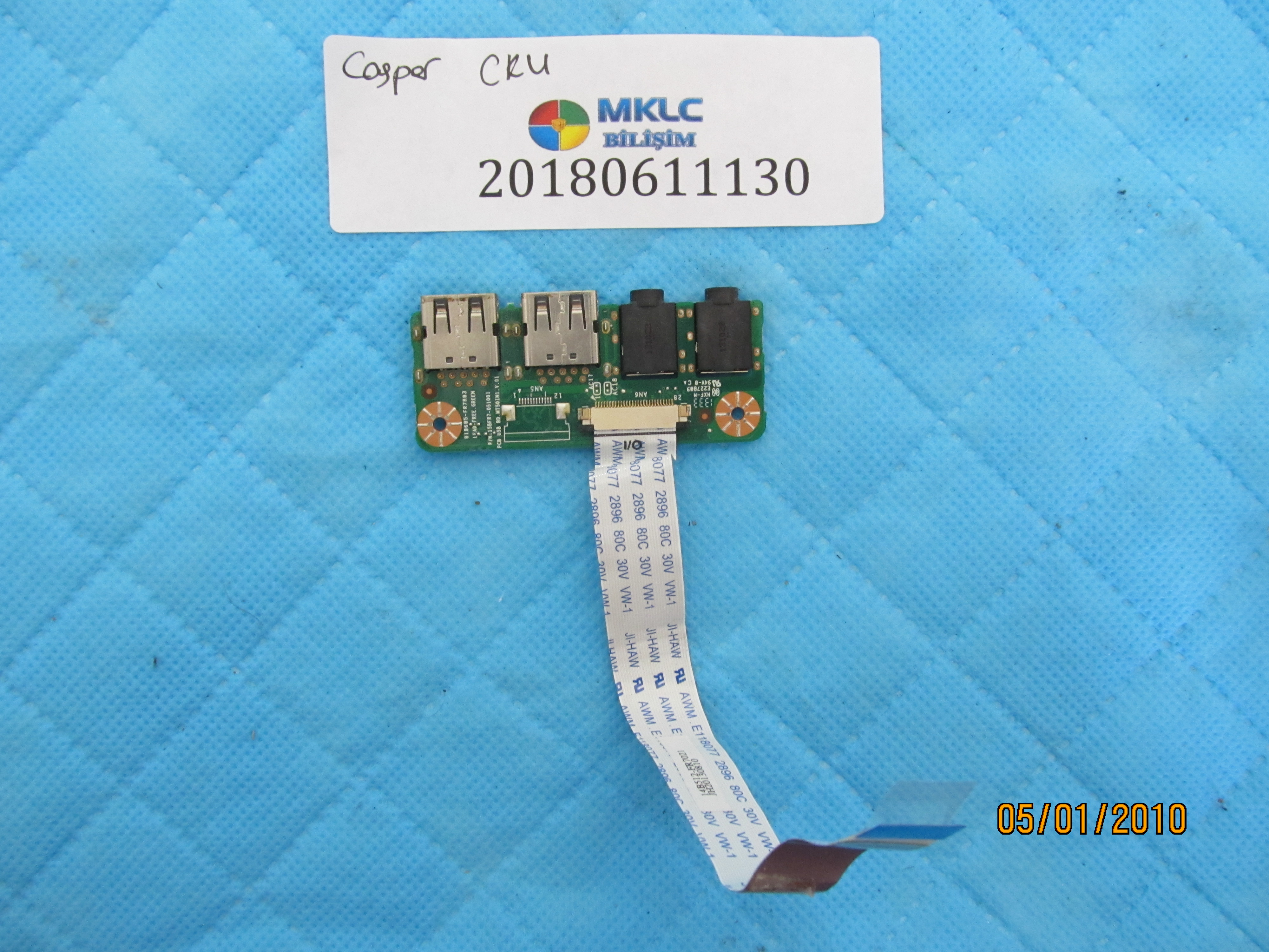 Casper cku usb port flex ve ses karti orjinal ürün