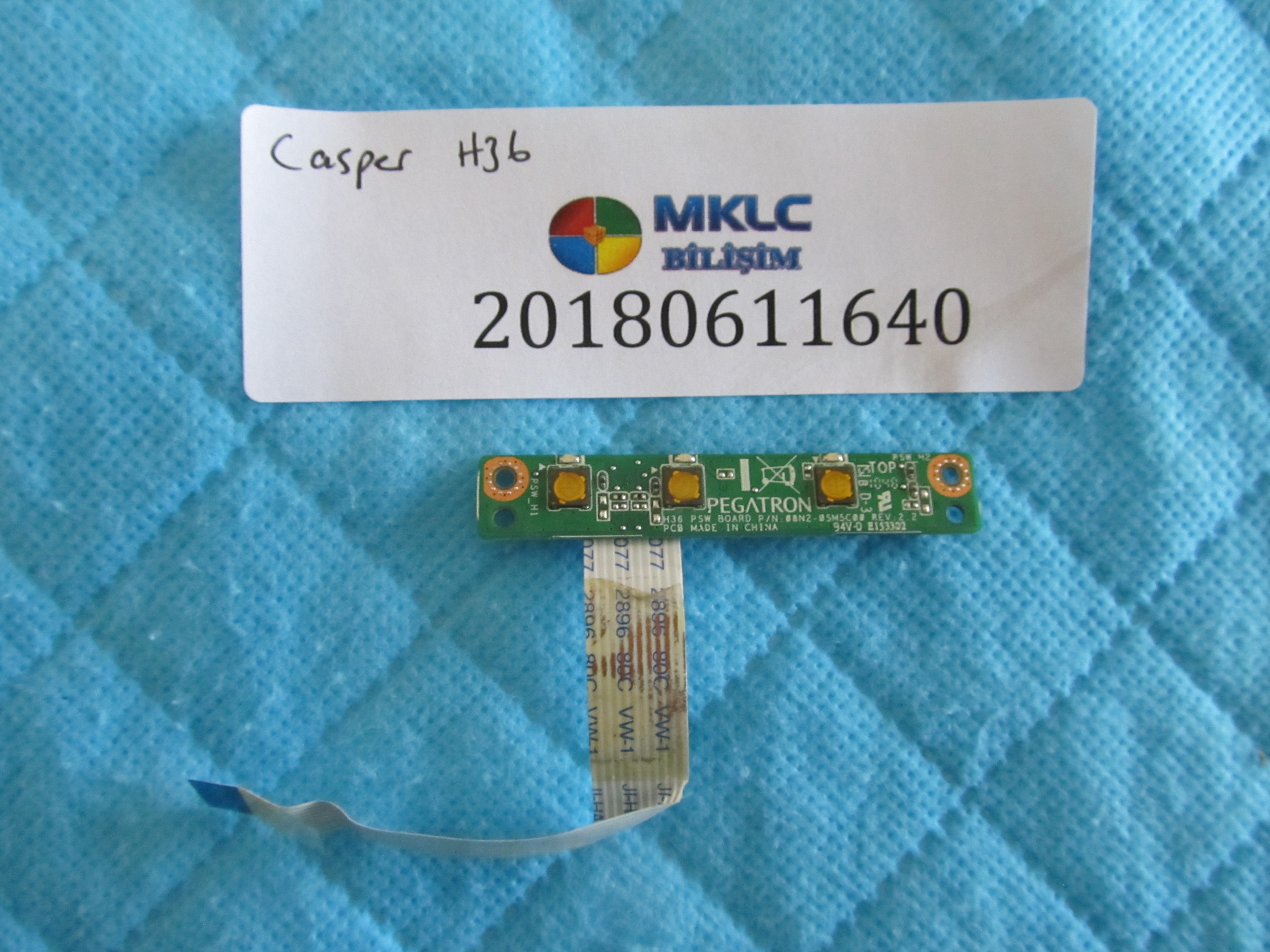 Casper h36 tetik karti ve flex orjinal ürün