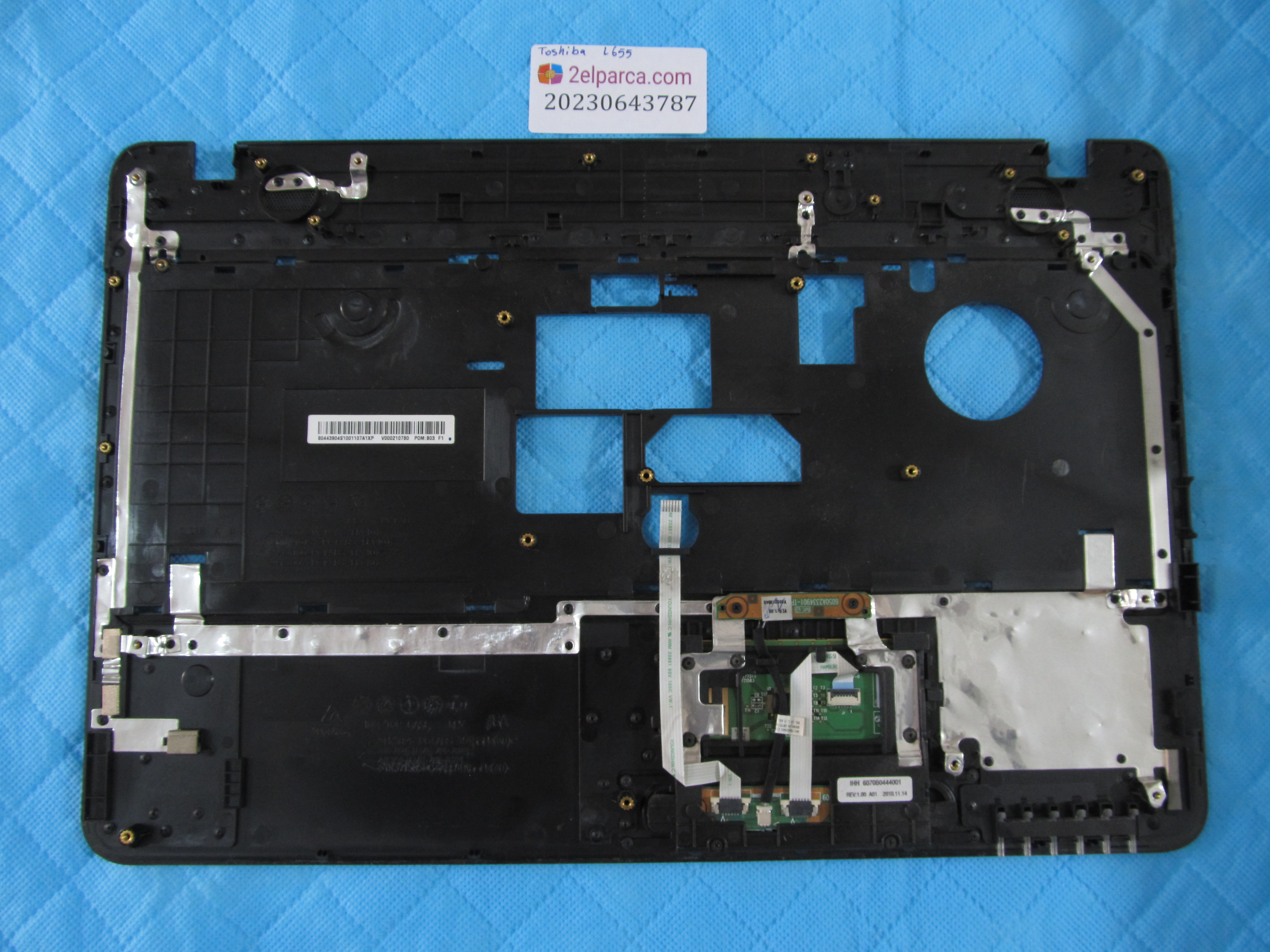 TOSHİBA Toshiba l655 üst kasa klavye kasasi orinal ürün küçük görsel 2