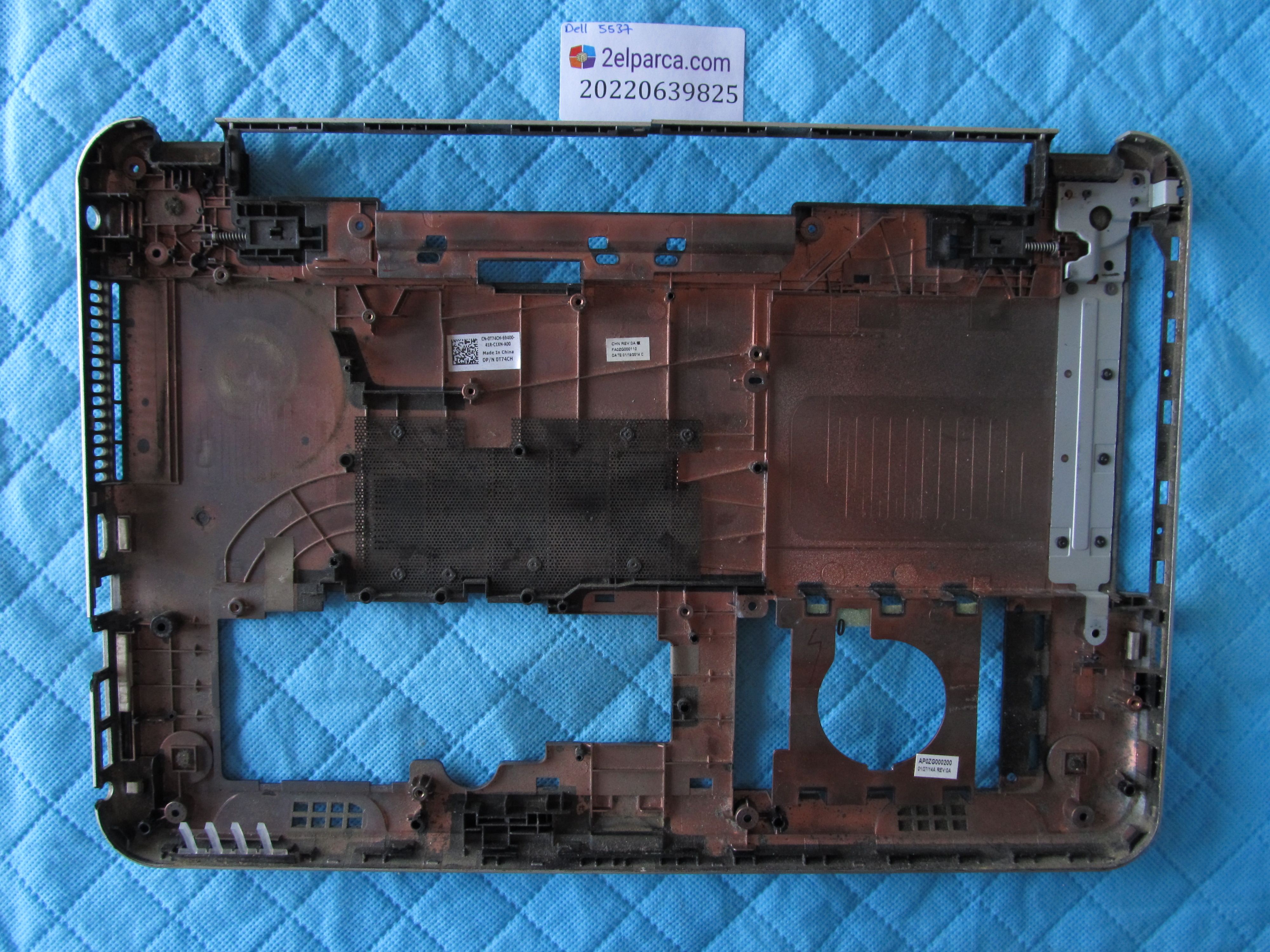 DELL Dell 5537 alt kasa (2 vida yeri tamirli) küçük görsel 2