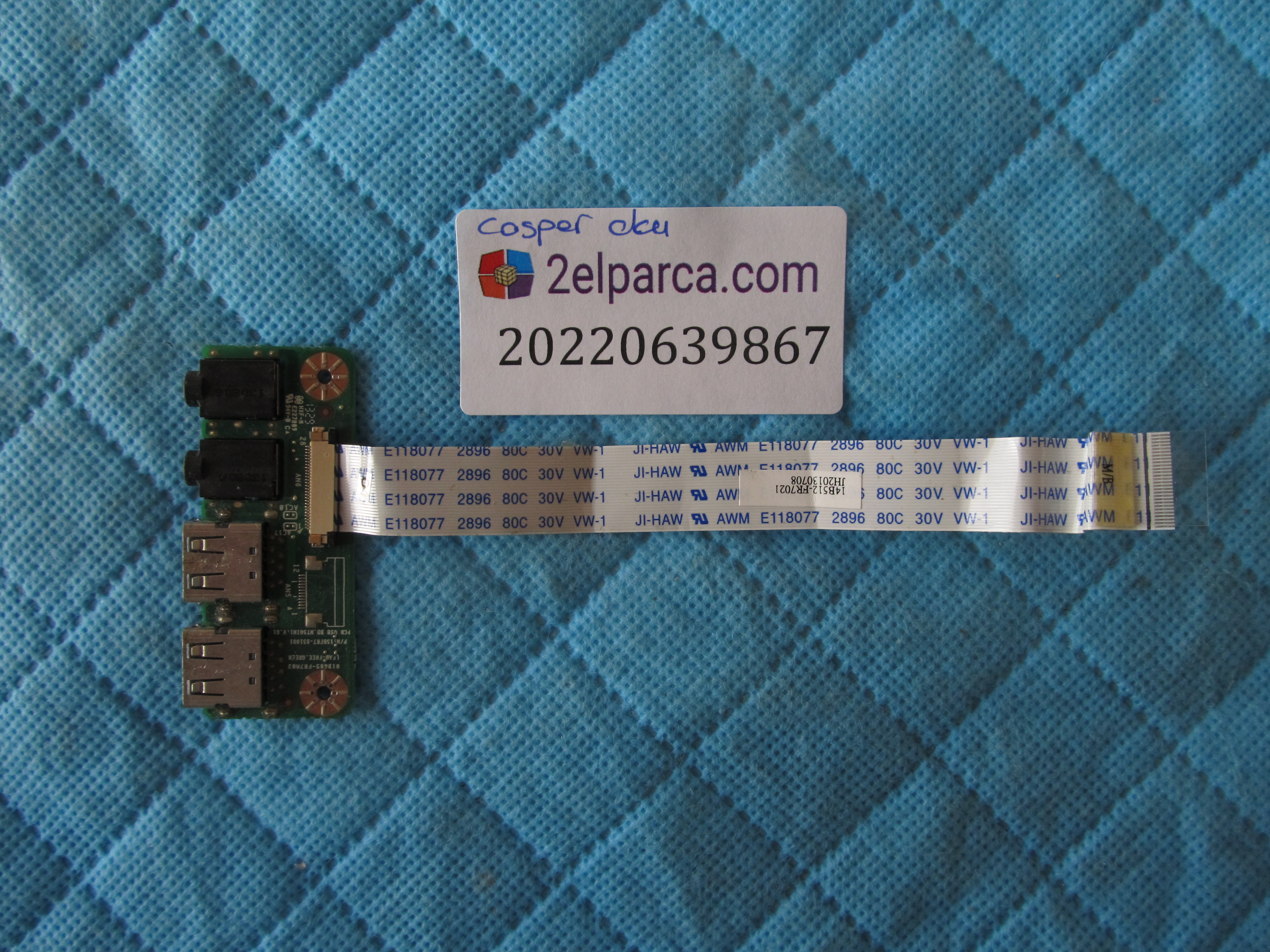 CASPER Casper cku usb port ses karti flex orjinal ürün küçük görsel 2