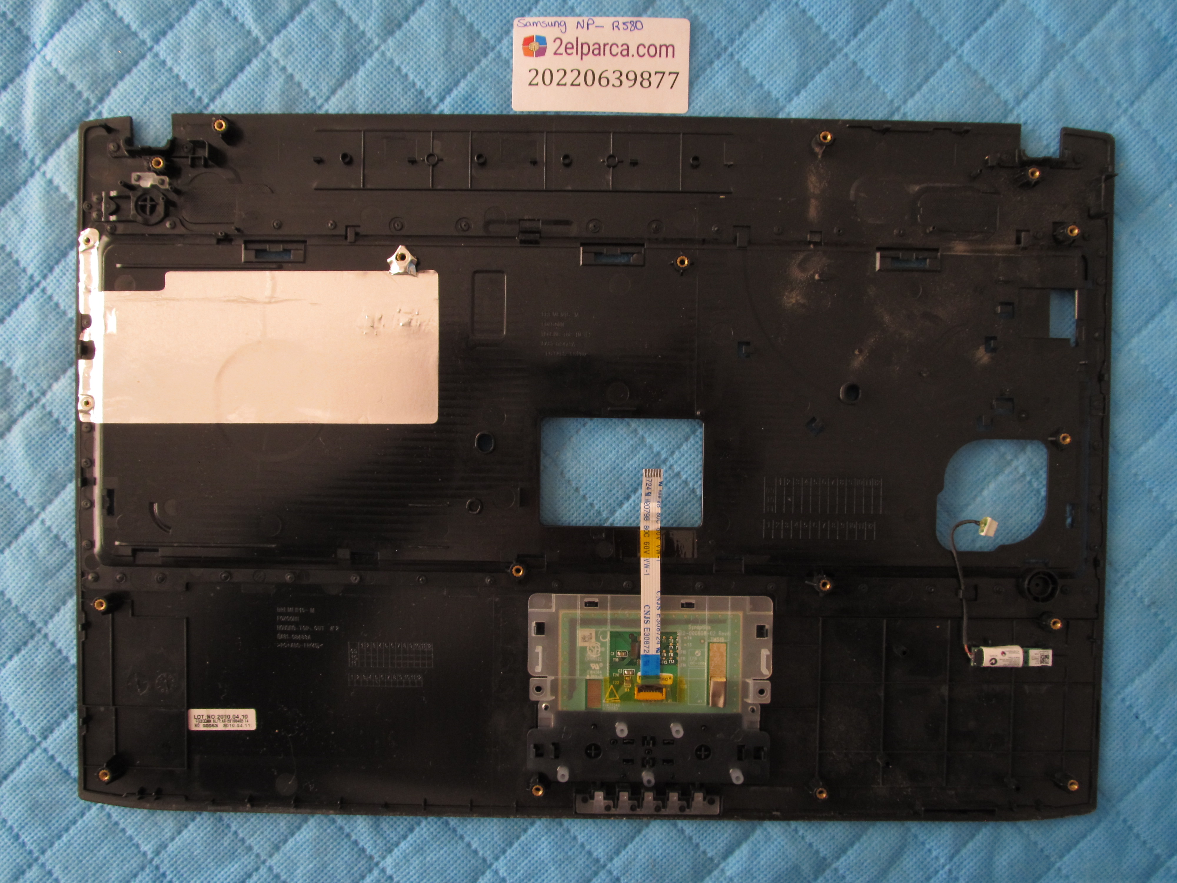 SAMSUNG Samsung r580 üst kasa klavye kasa orjinal ürün küçük görsel 2