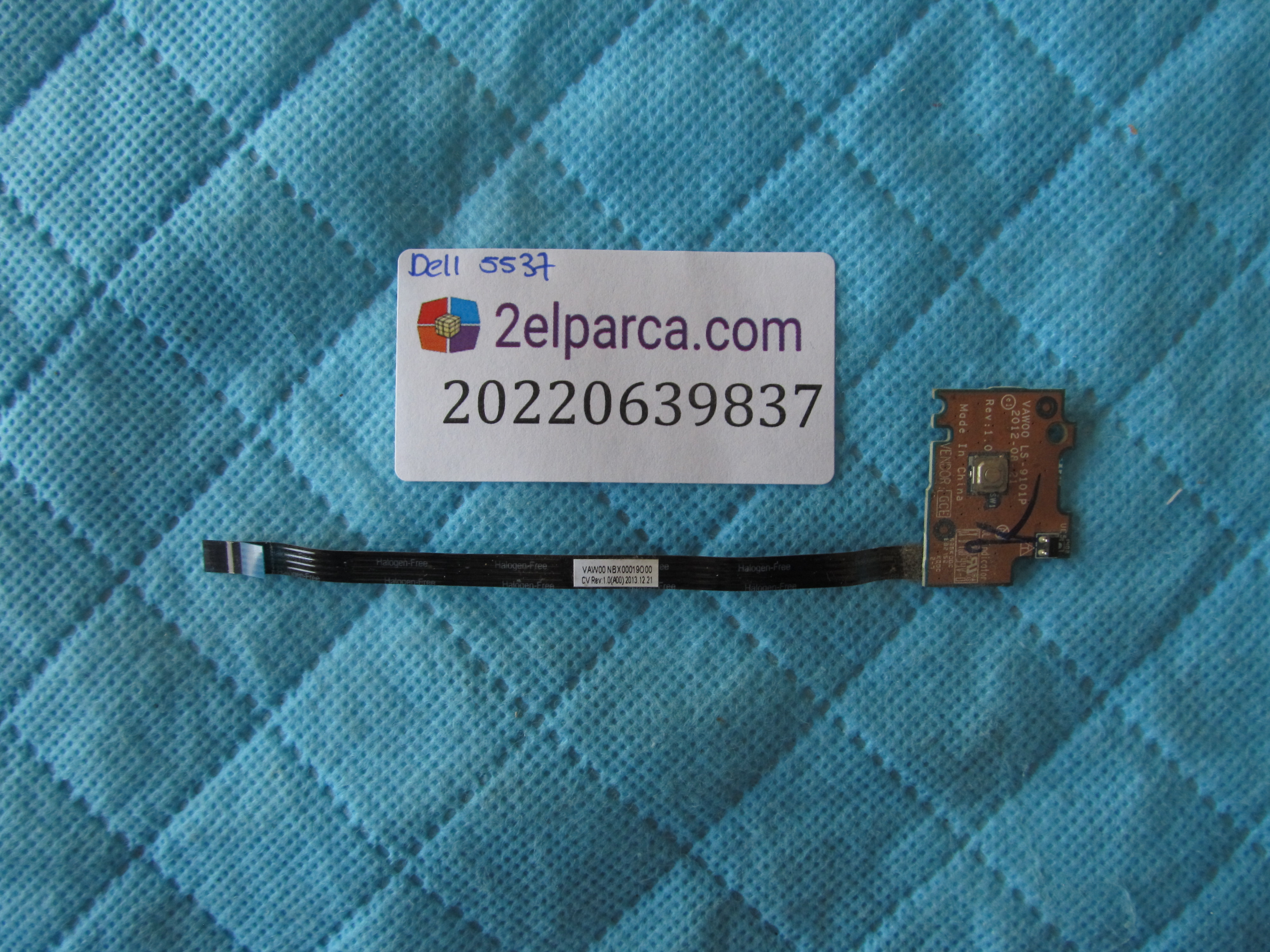 Dell 5537 tetik karti ve flex orjinal ürün