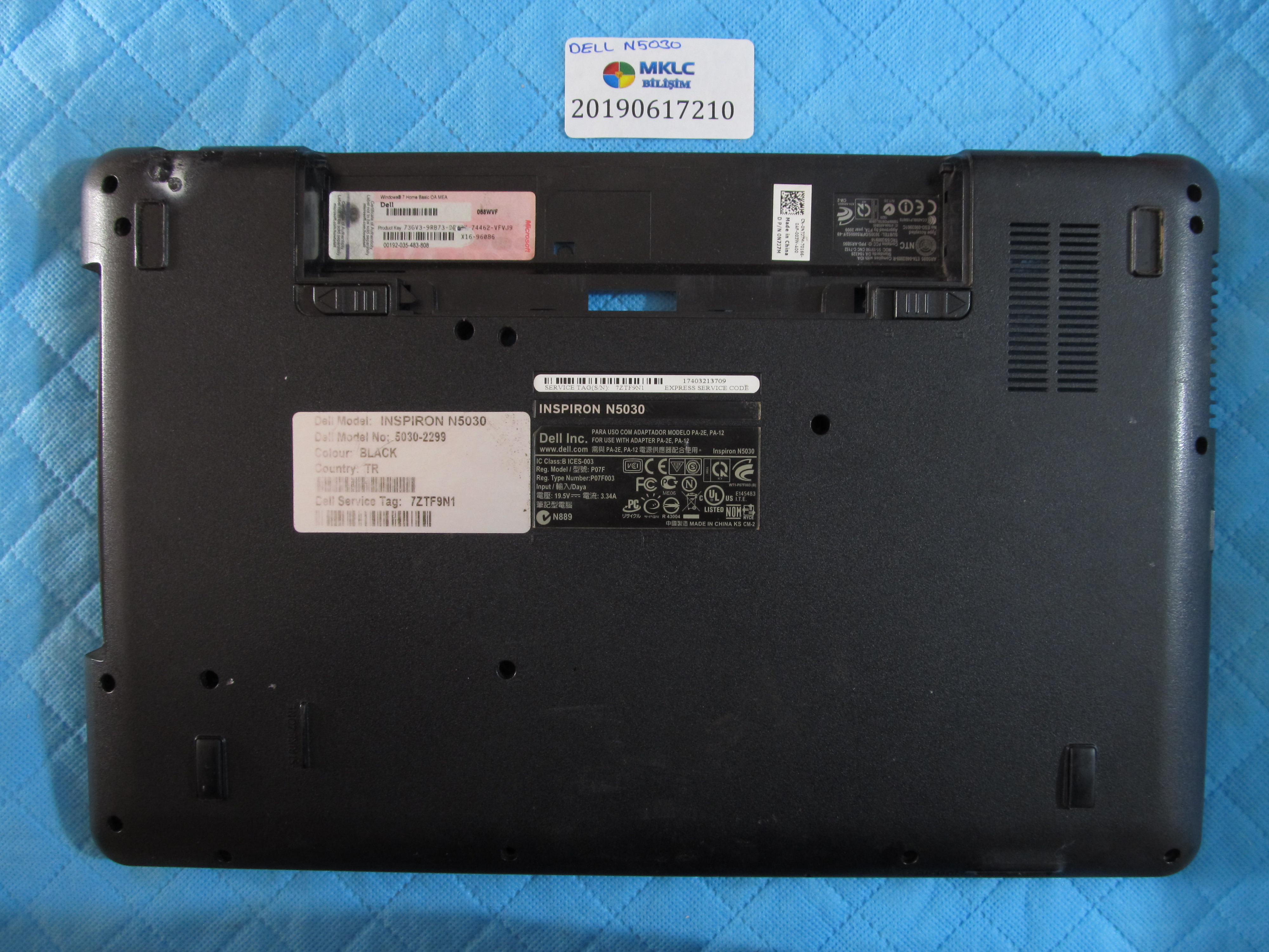 Dell n5030 alt kasa orjinal ürün
