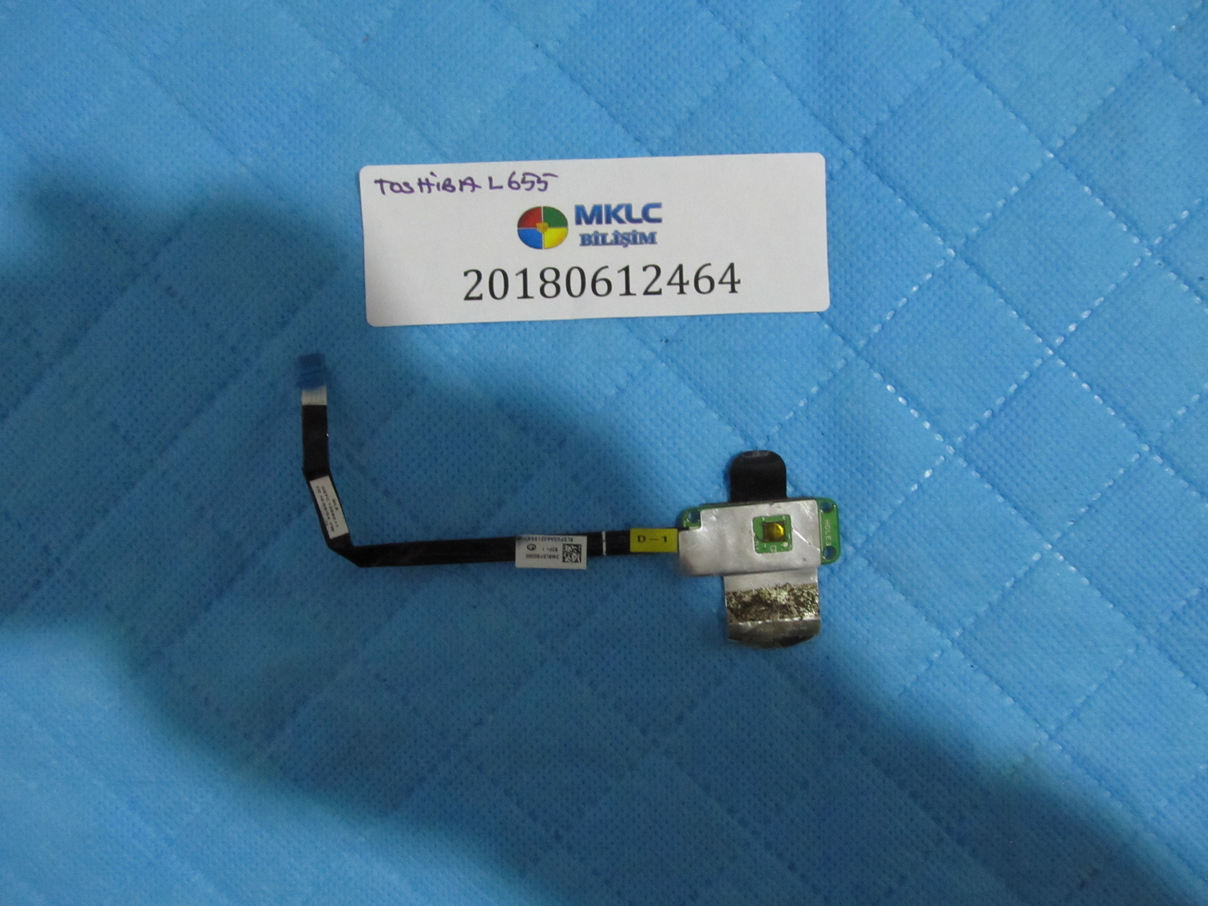 Toshiba l655 tetik karti ve flex orjinal ürün
