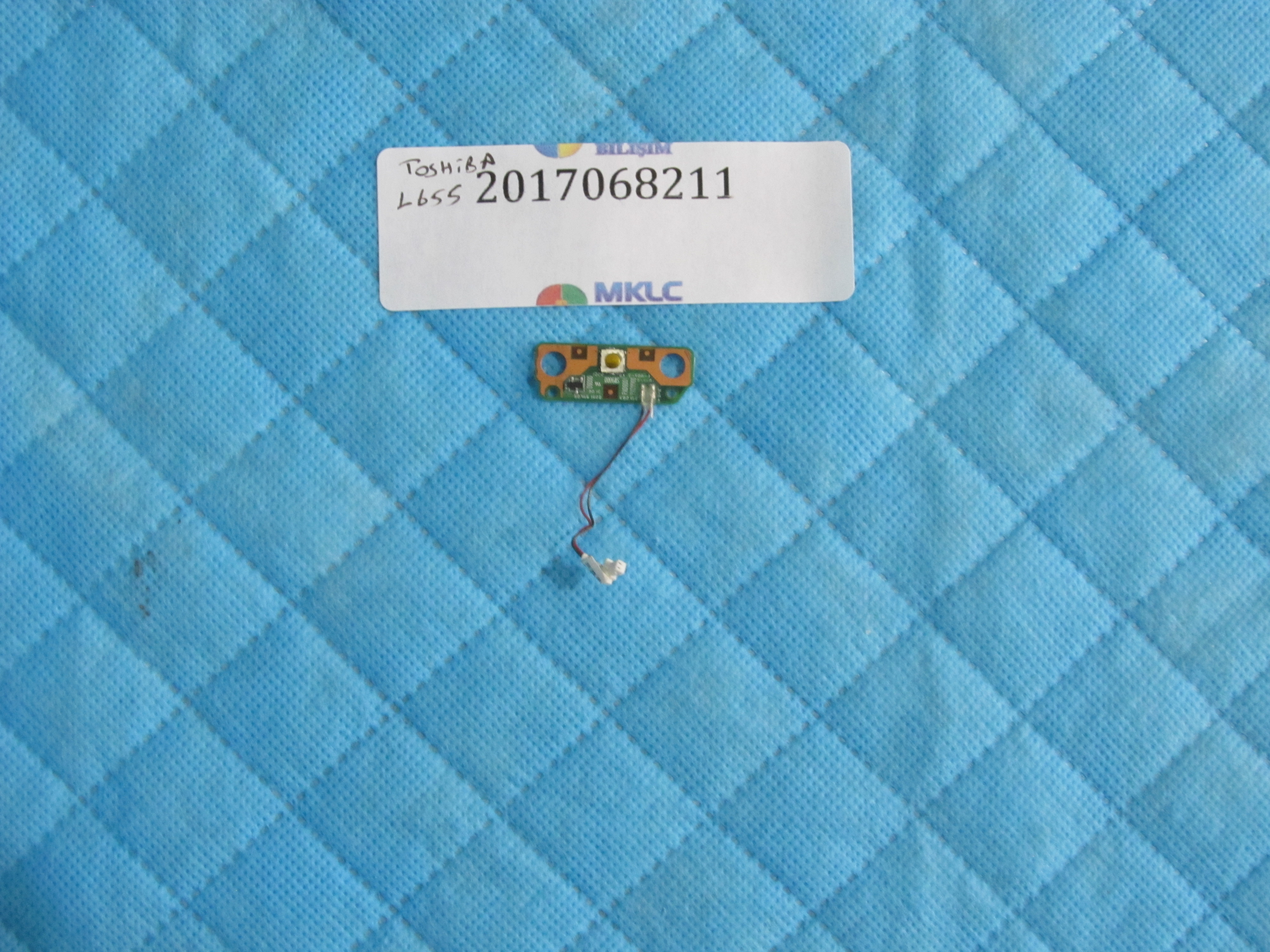 Toshiba l655 tetik karti ve flex orjinal ürün