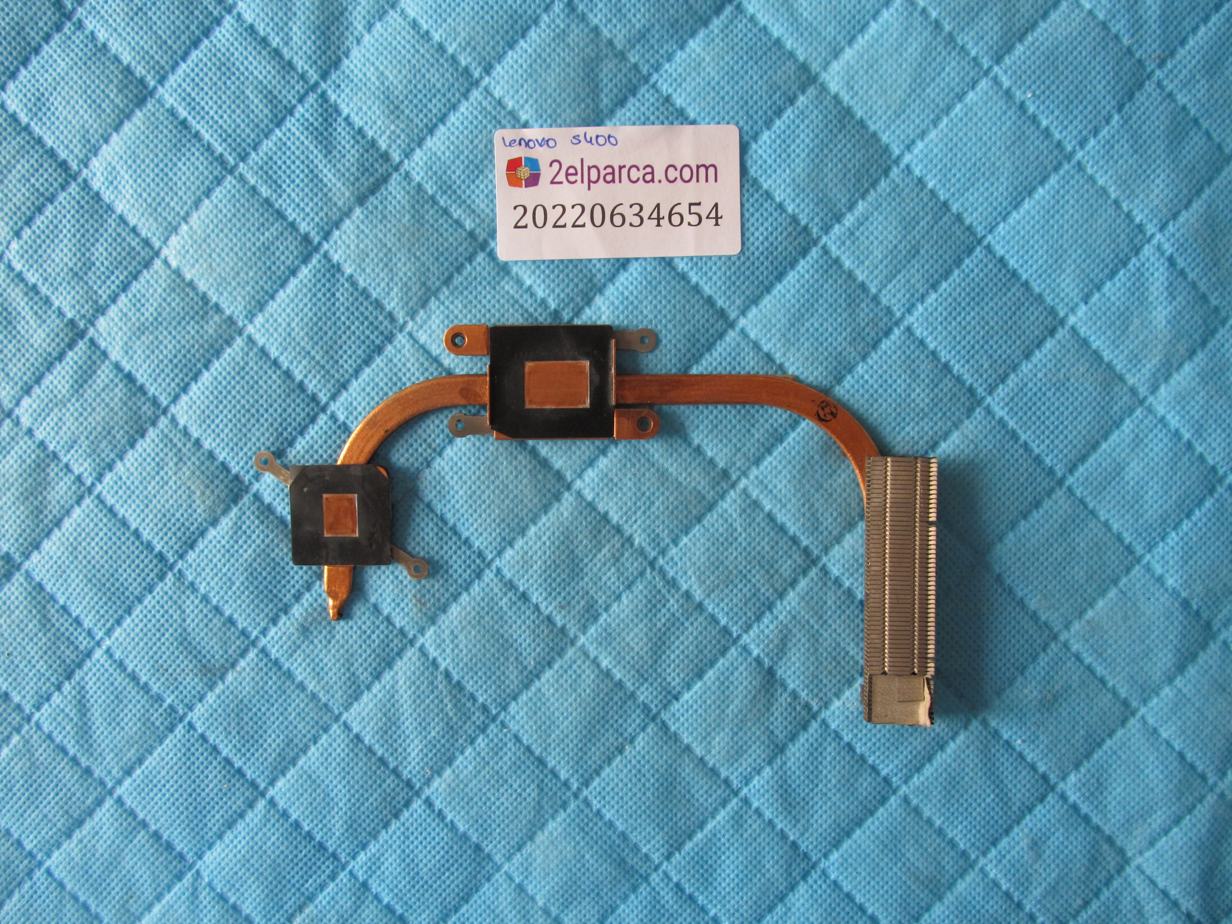 LENOVO Lenovo s400 bakir soğutucu (heatsink) orjinal ürün küçük görsel 2