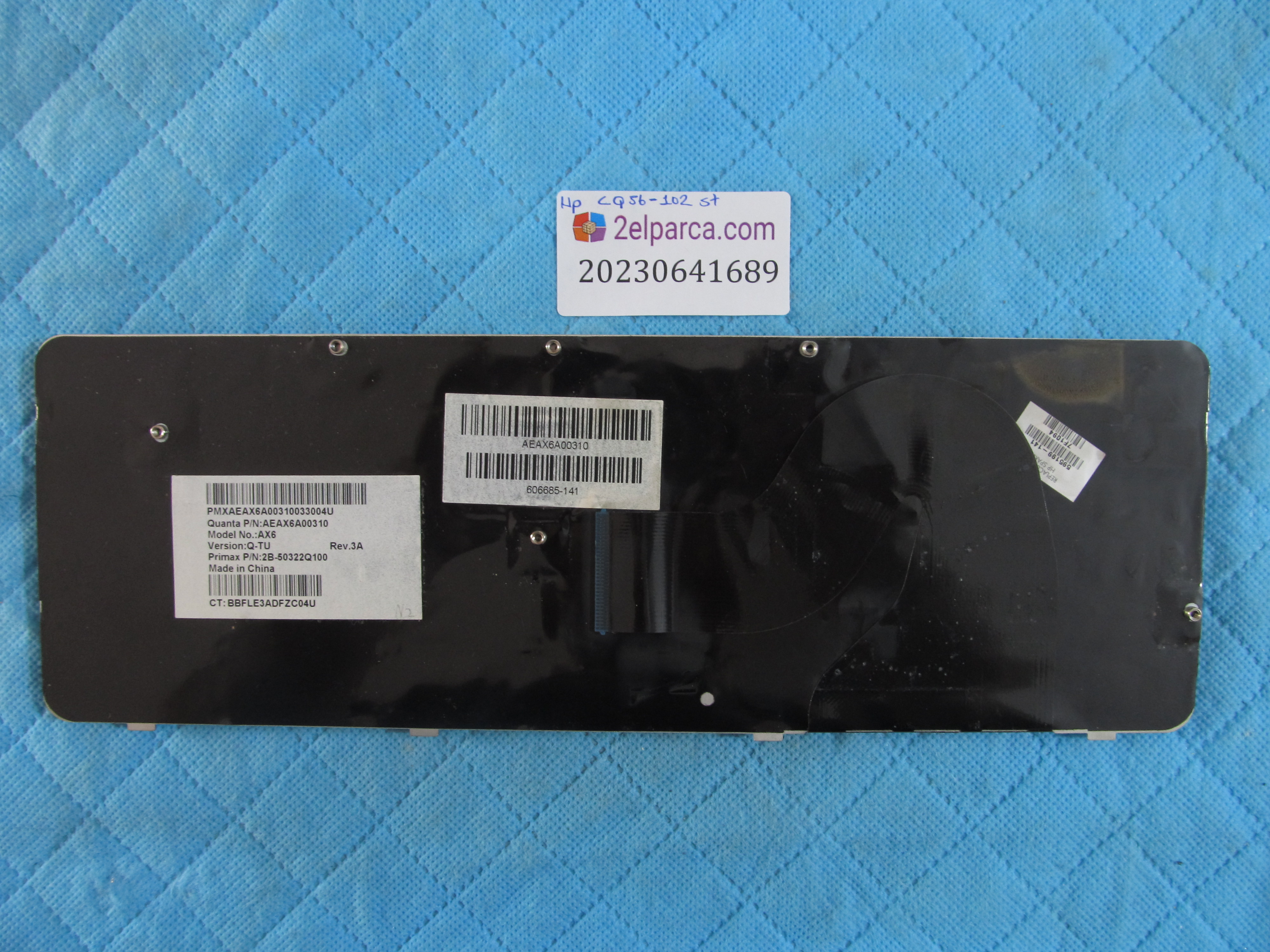 HP Hp cq56-102st klavye tr q orjinal ürün küçük görsel 2