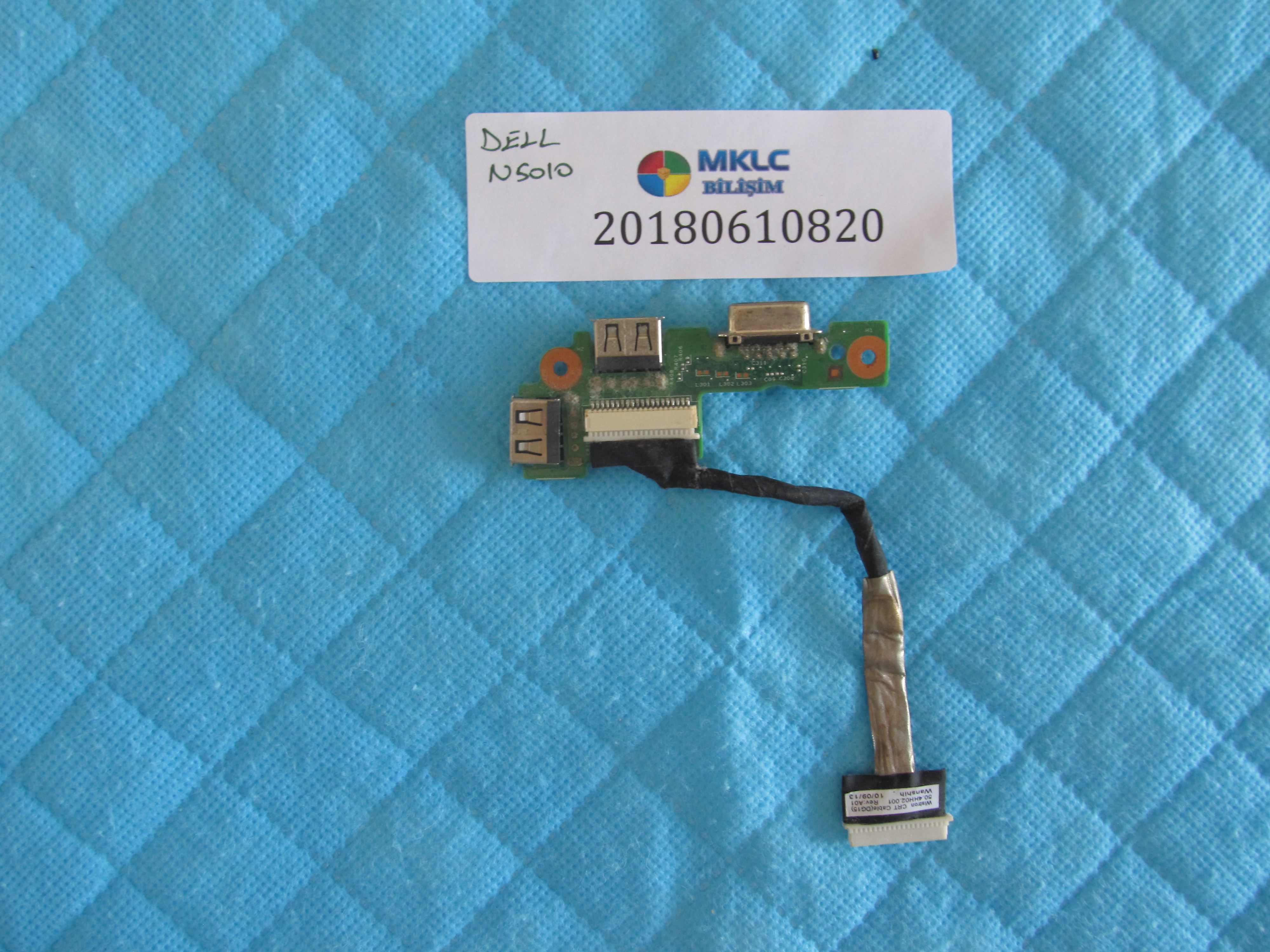Dell n5010 usb vga port flex