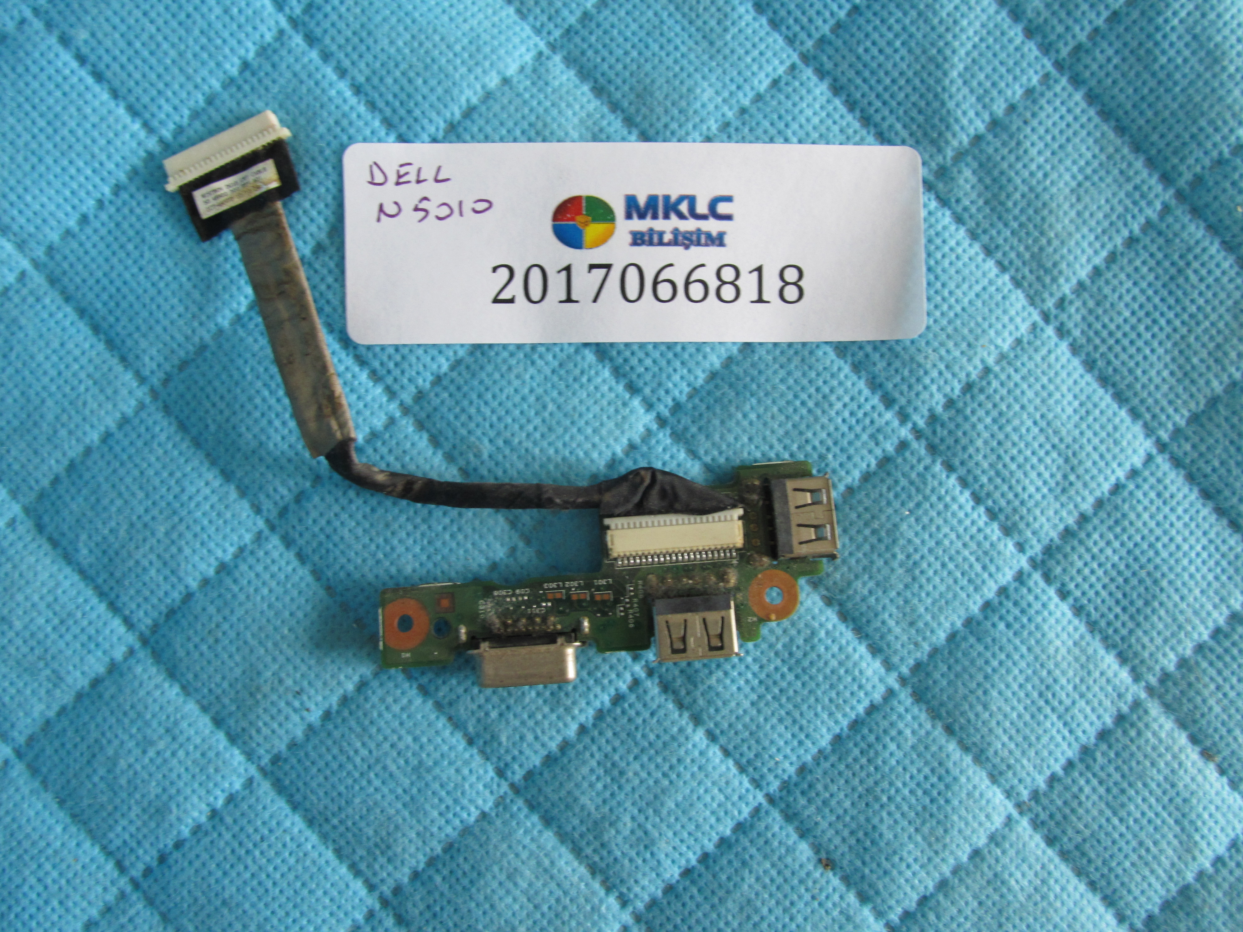 Dell n5010 usb vga port flex orjinal ürün