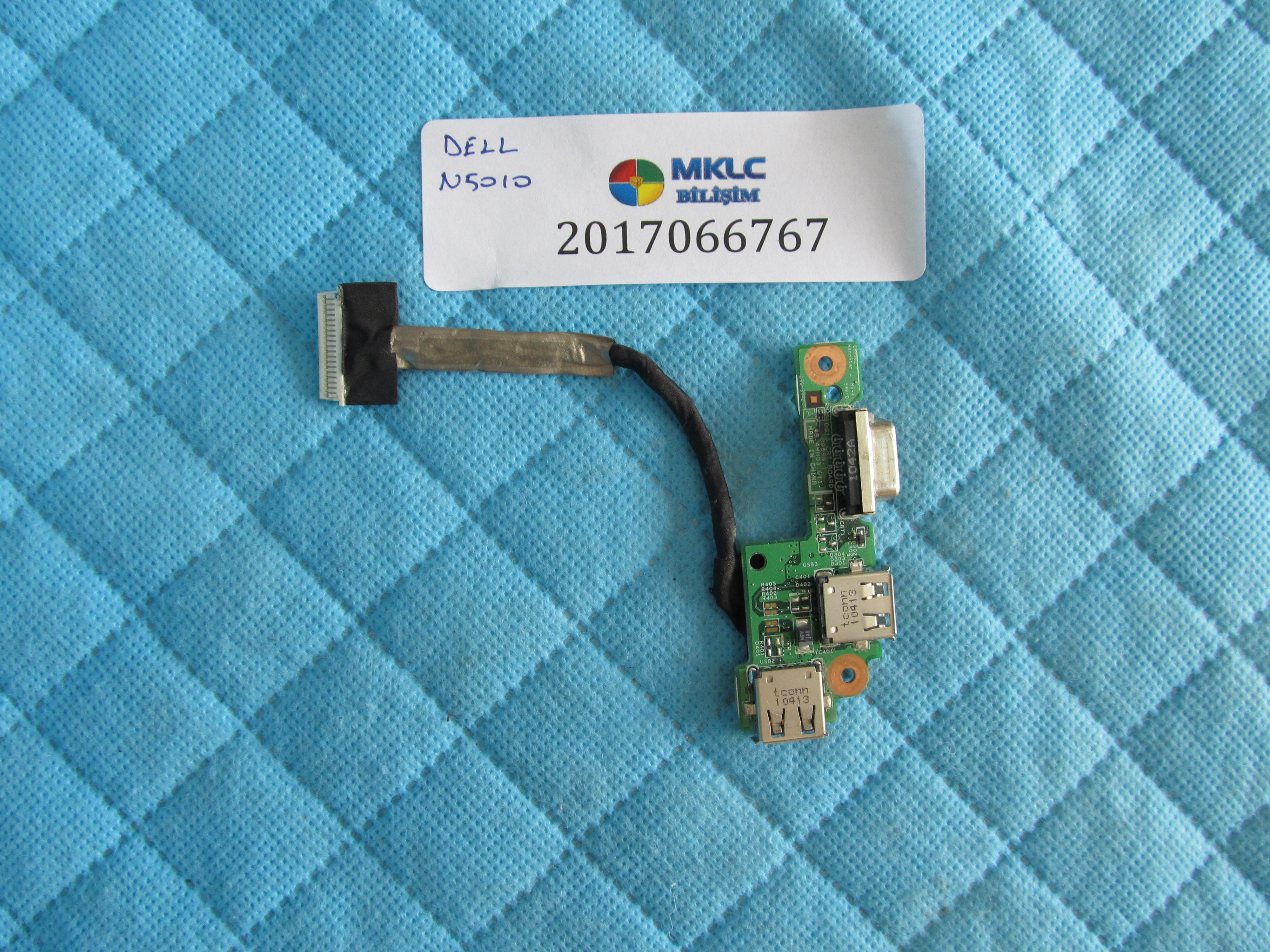 Dell n5010 usb vga port flex orjinal ürün