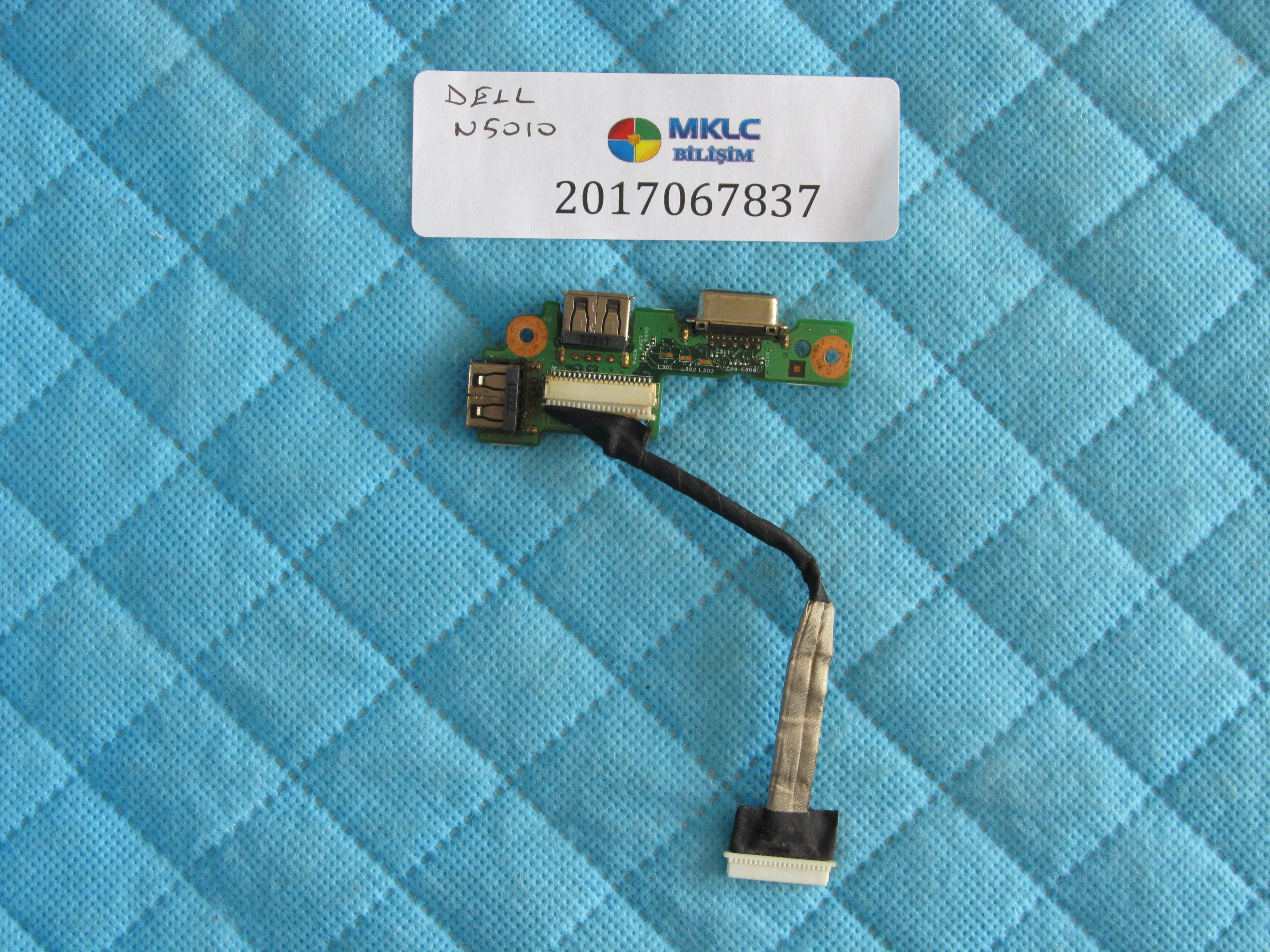 Dell n5010 usb vga port flex orjinal ürün