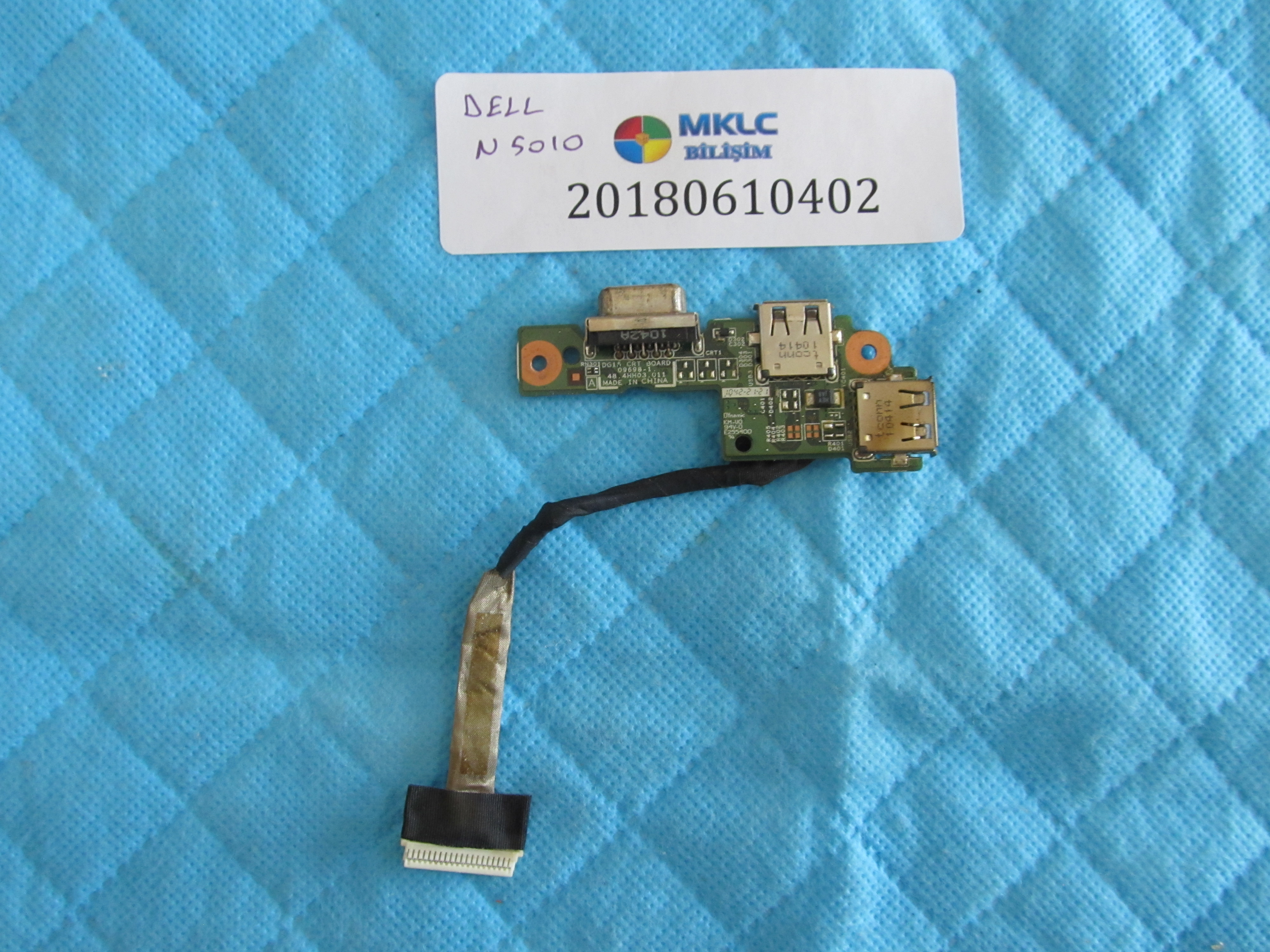 Dell n5010 usb vga port flex orjinal ürün