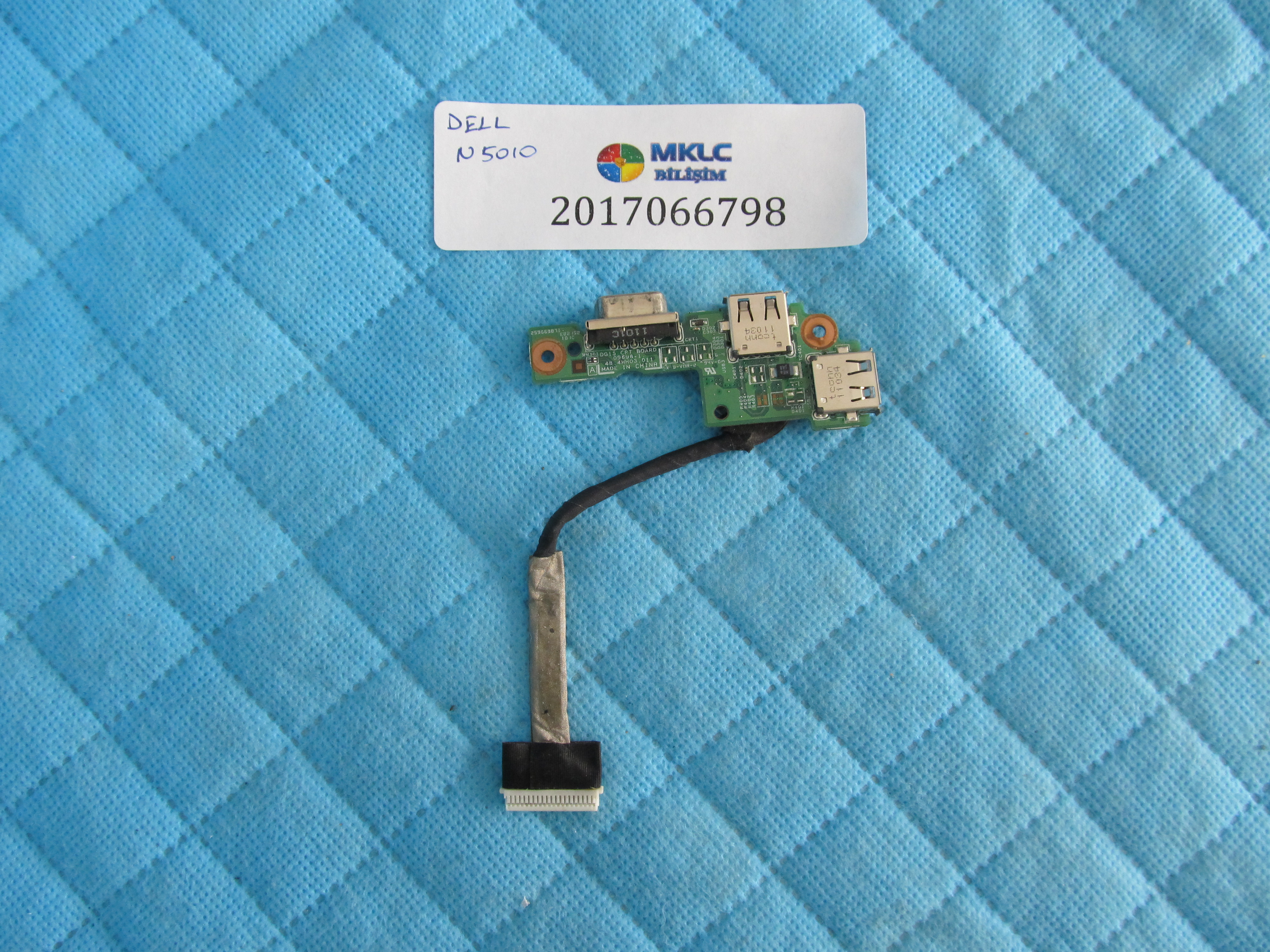 Dell n5010 usb vga port flex orjinal ürün