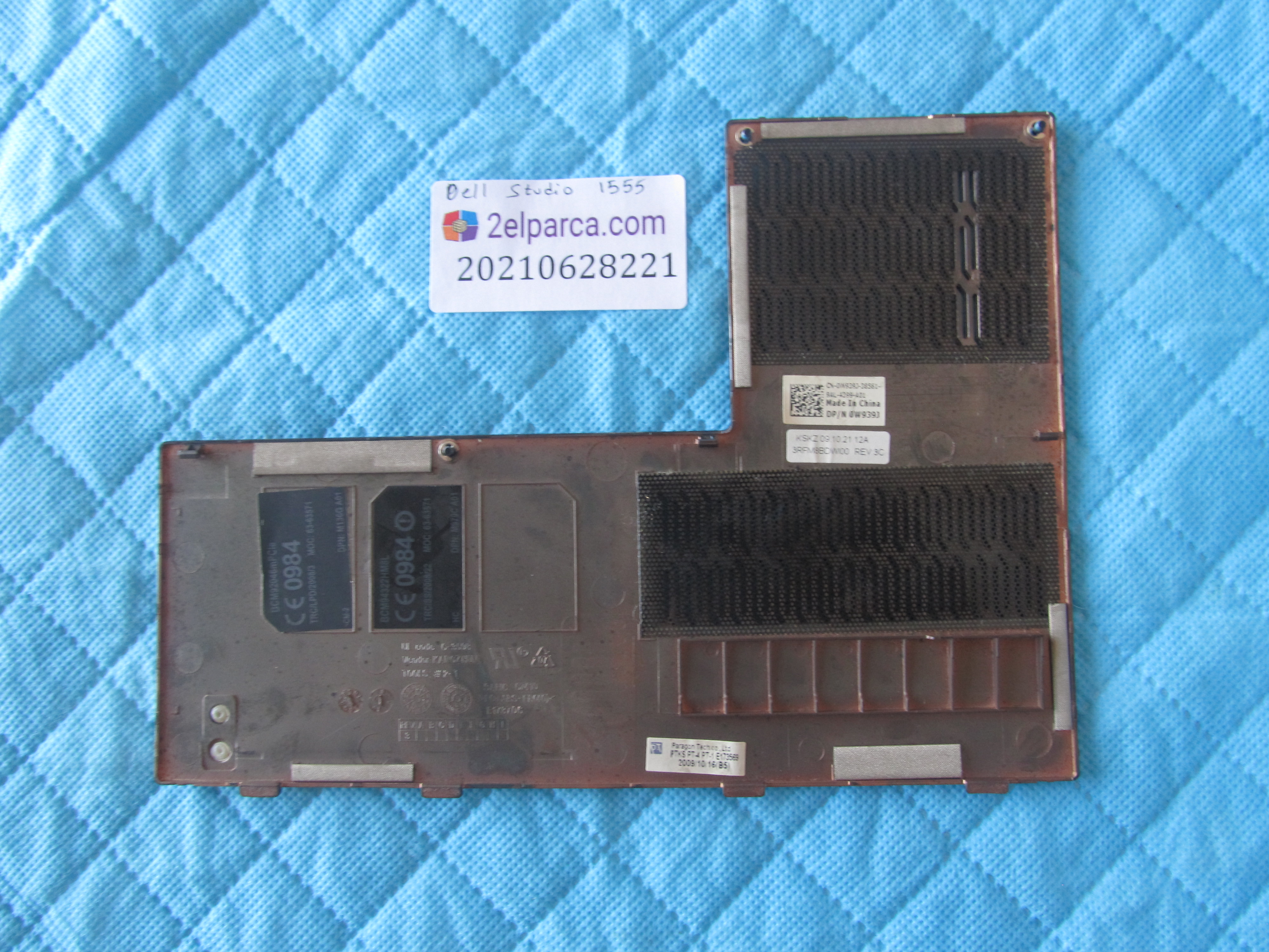 DELL Dell studio 1555 alt kasa kapaği küçük görsel 2