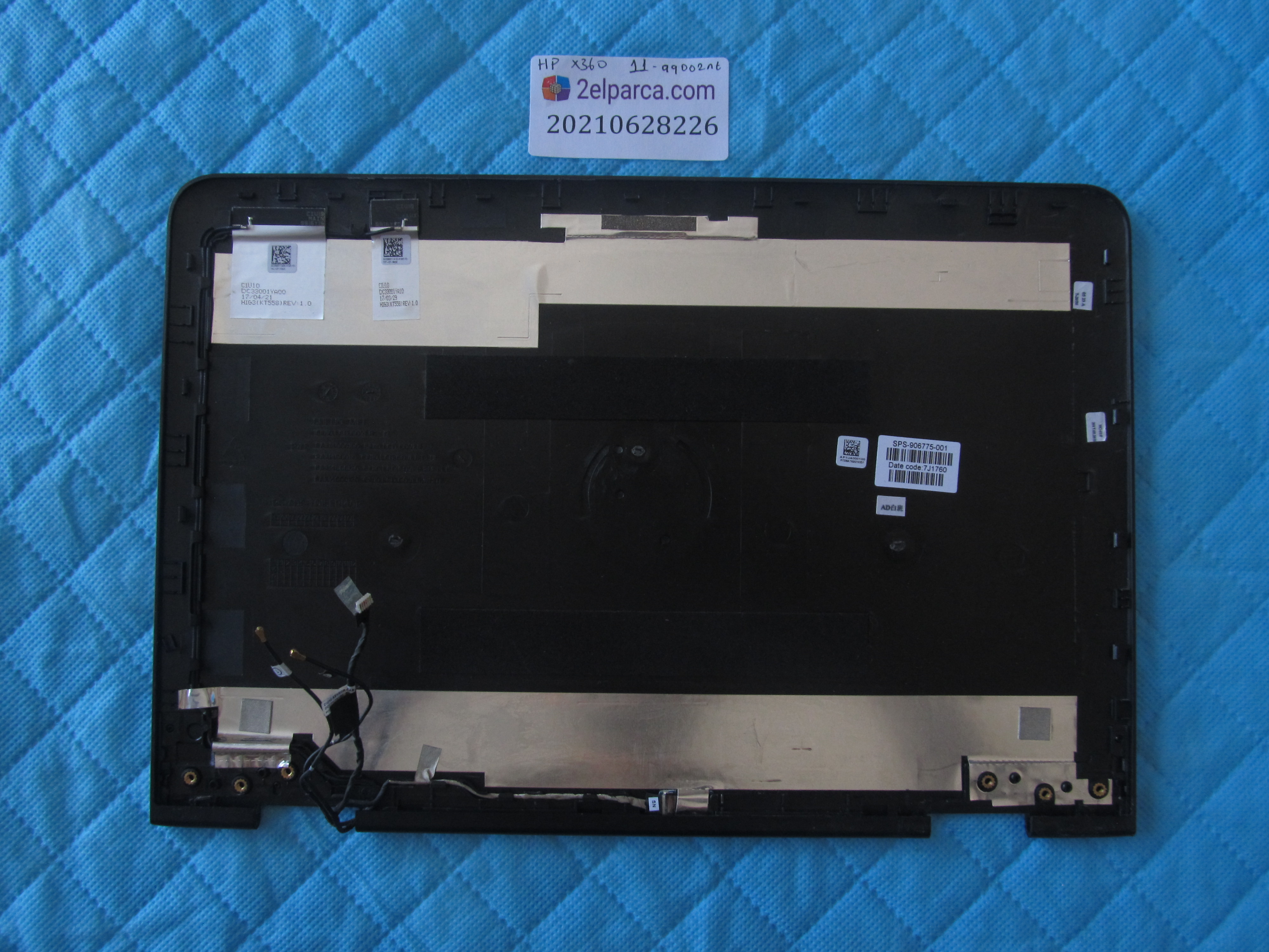 HP Hp x360 11-qq002nt arka kapak lcd back cover orjinal ürün küçük görsel 2