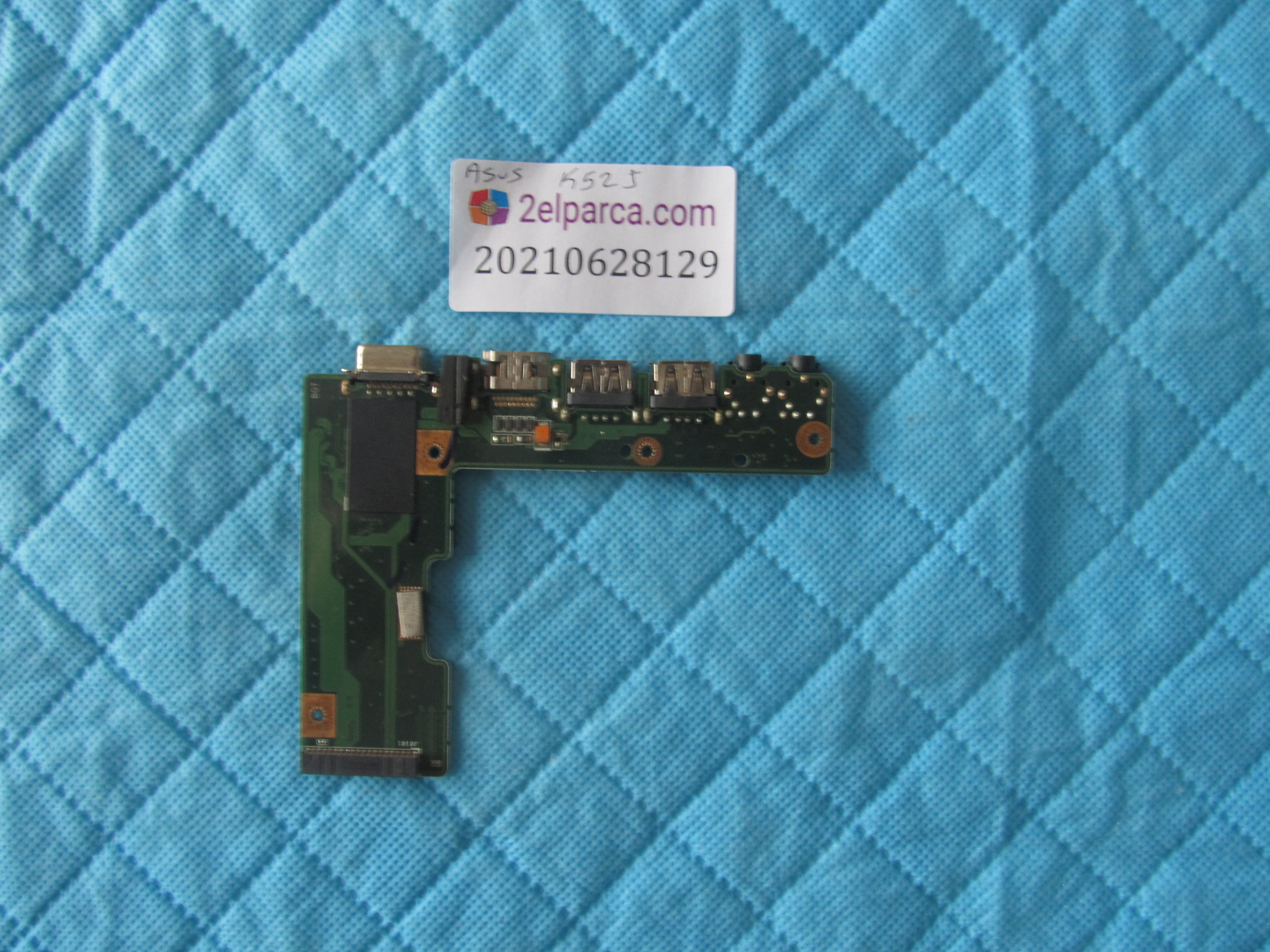 ASUS Asus k52j usb vga hdmi ses board küçük görsel 2