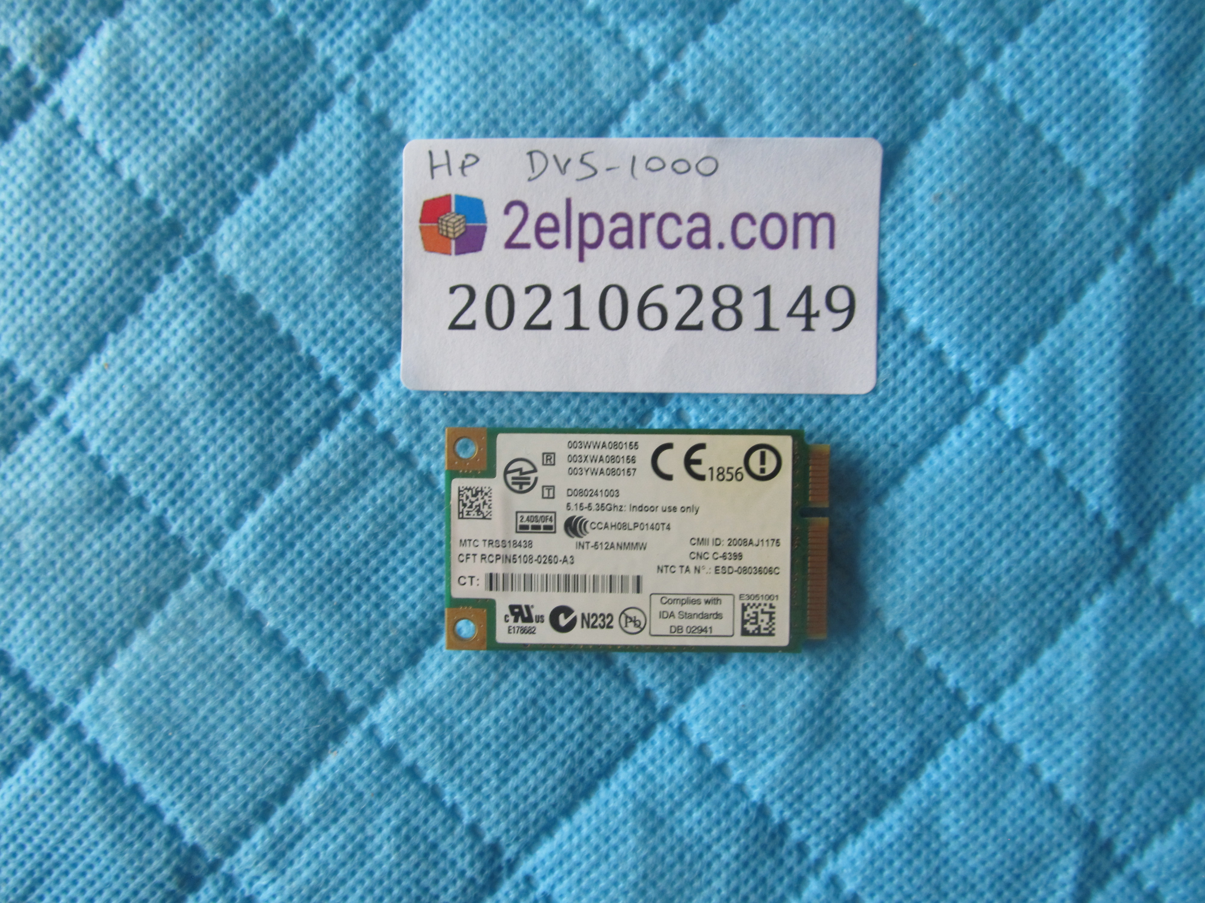 HP Hp dv5-1000 wifi karti küçük görsel 2