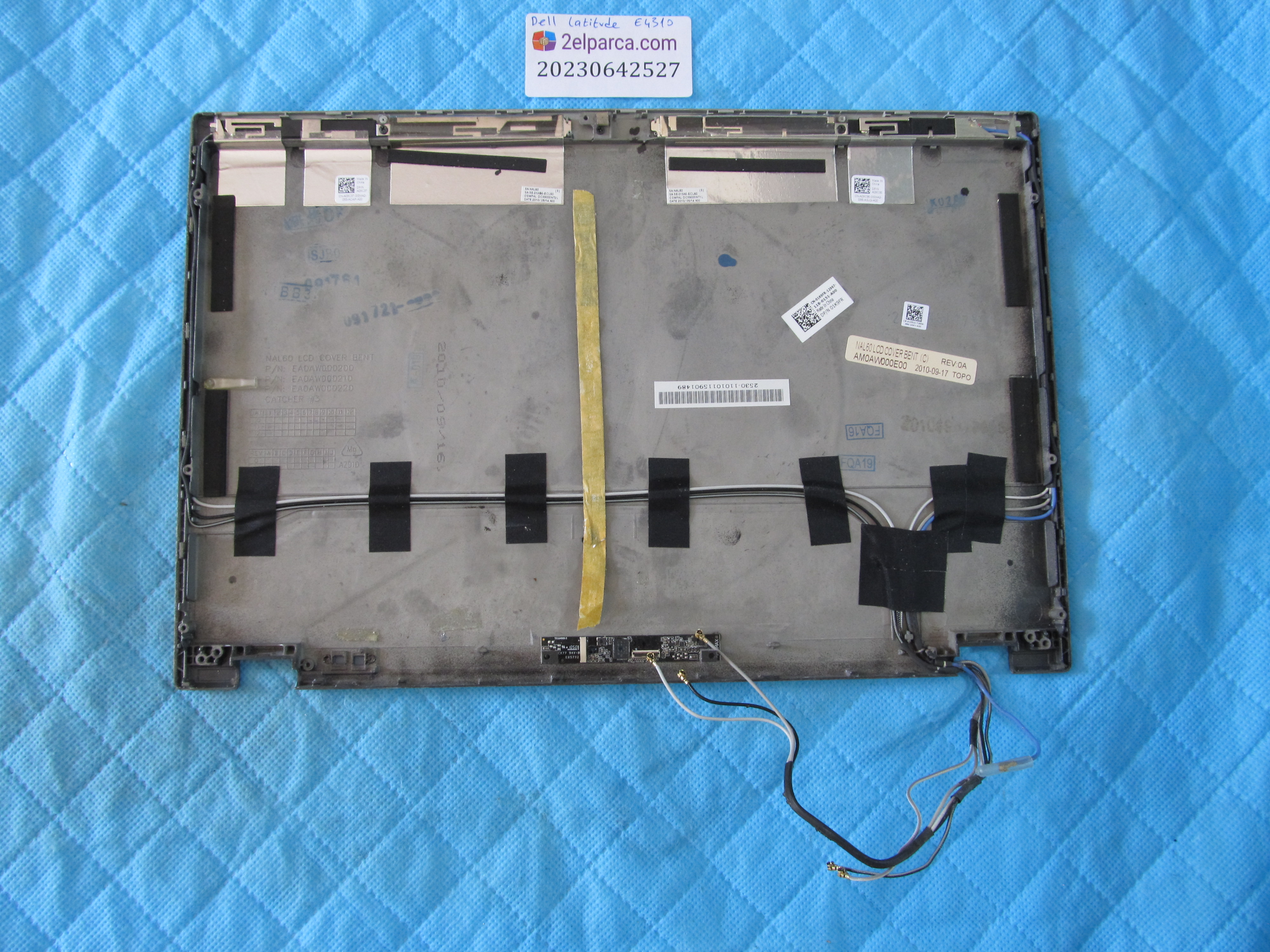 DELL Dell e4310 arka kapak lcd cover orjinal ürün küçük görsel 2