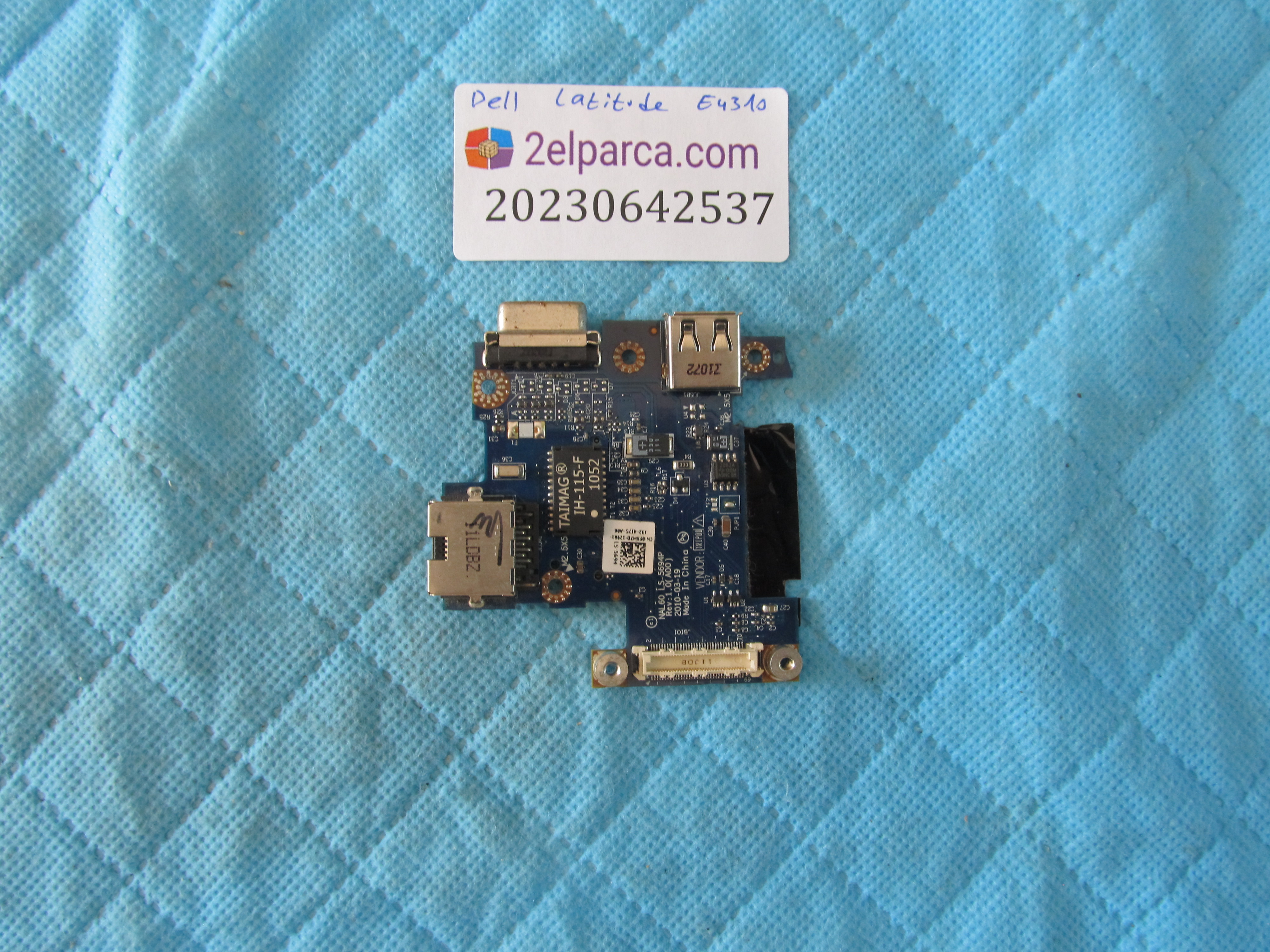 DELL Dell e4310 usb kart vga ethernet karti orjinal ürün küçük görsel 2