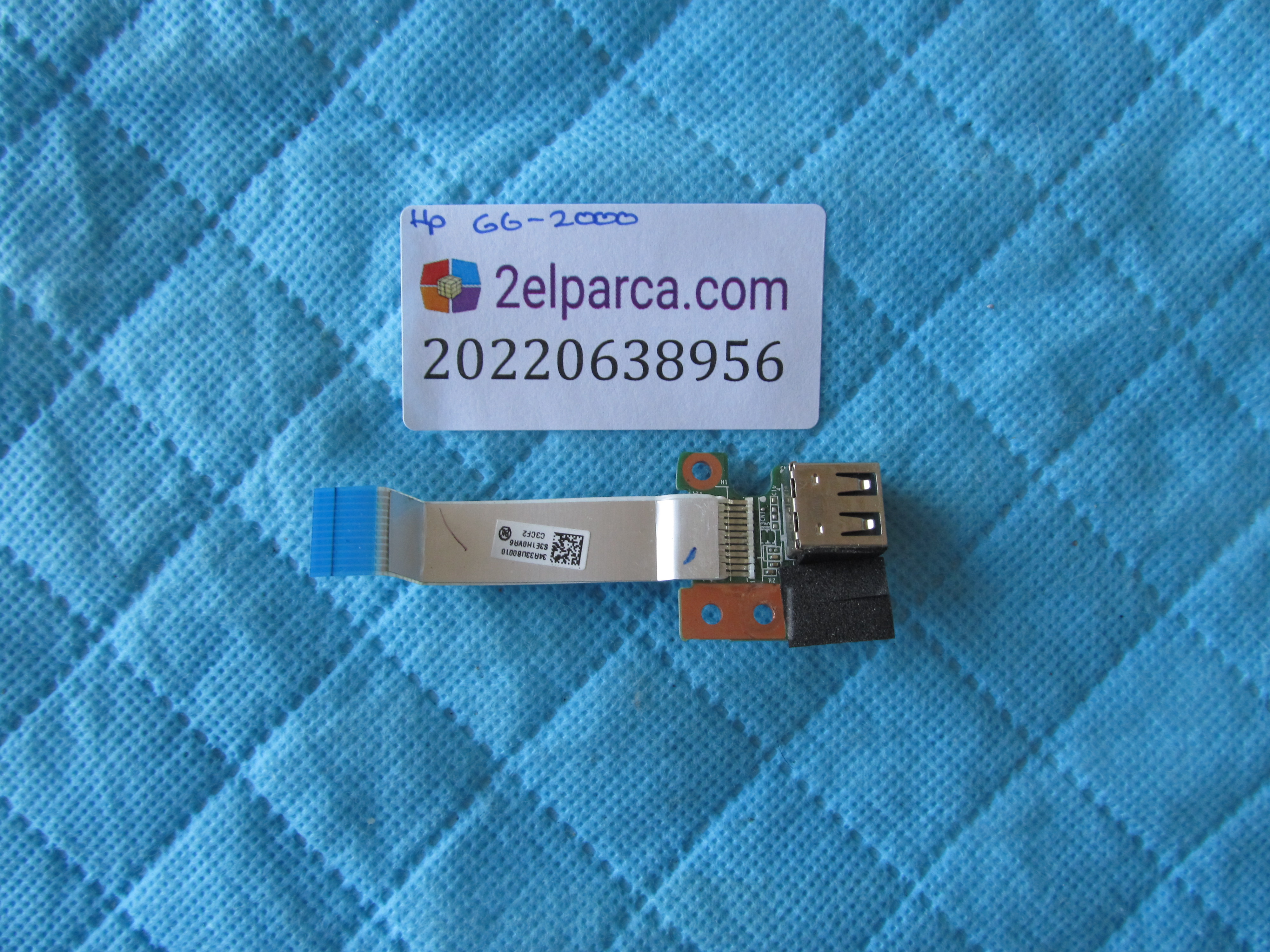HP Hp g6-2000 usb port flex orjinal ürün küçük görsel 2