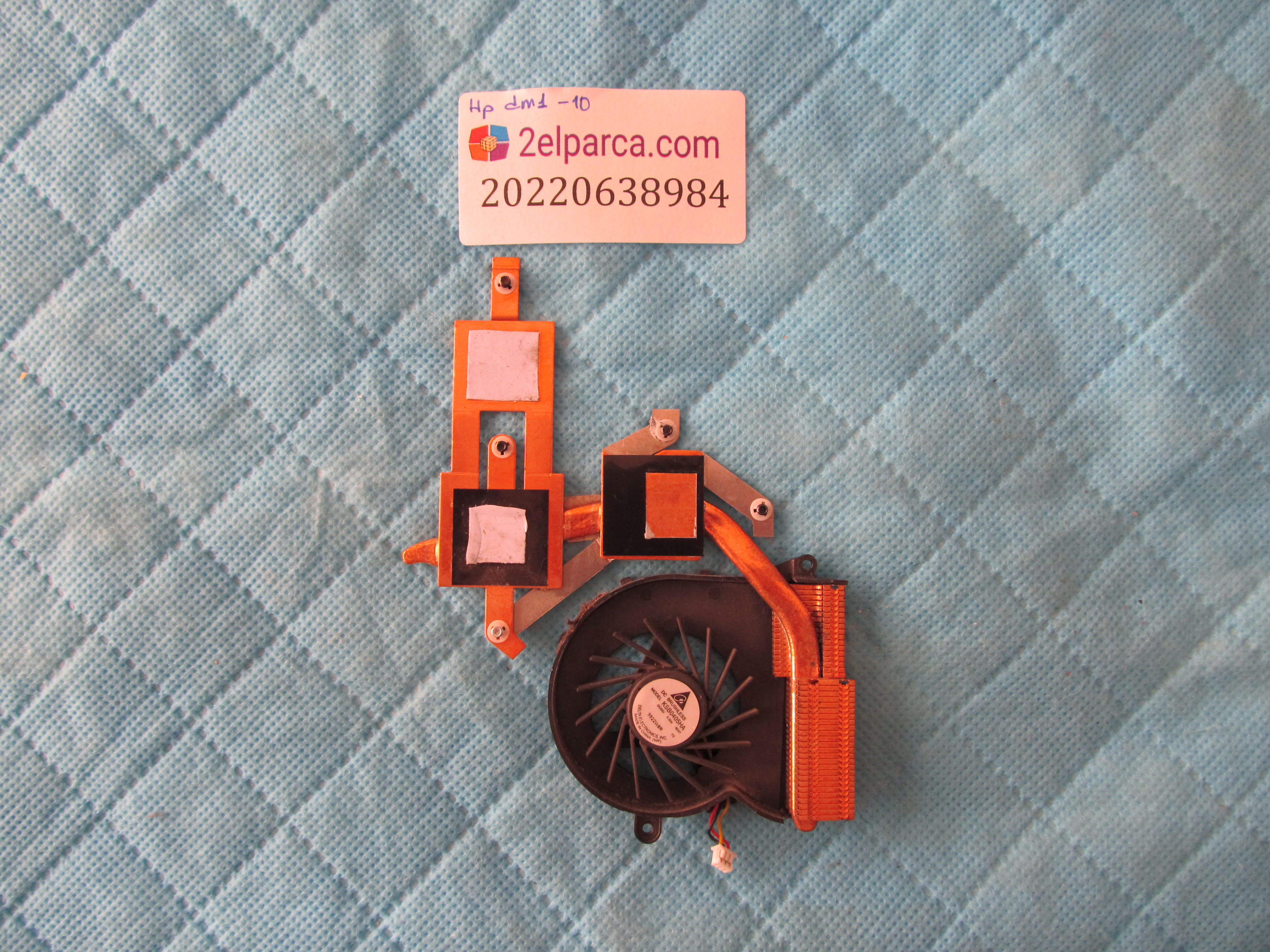 HP Hp dm1-10 fan bakir soğutucu (heatsink) orjinal ürün küçük görsel 2