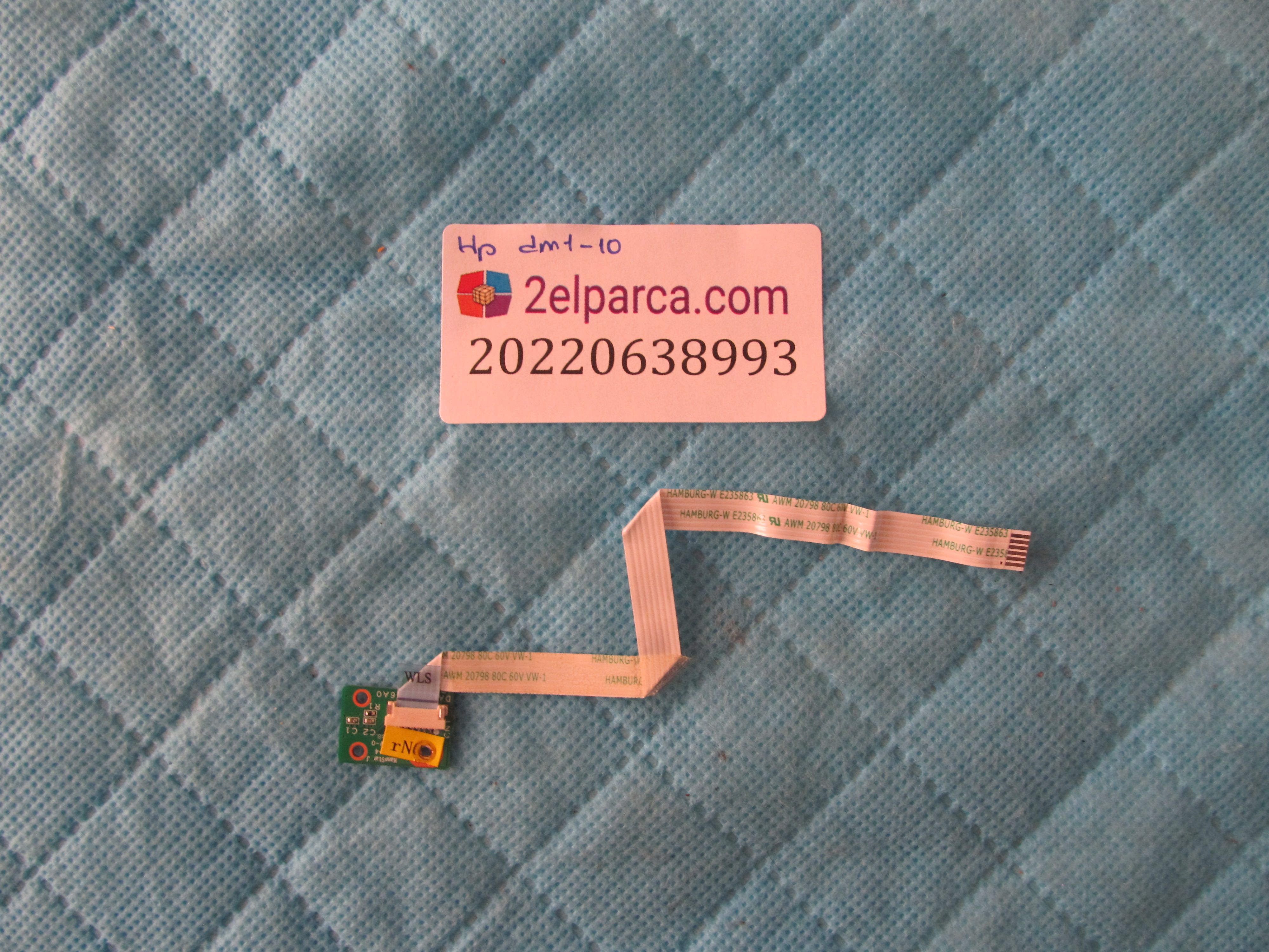 Hp dm1-10 tetik karti ve flex orjinal ürün