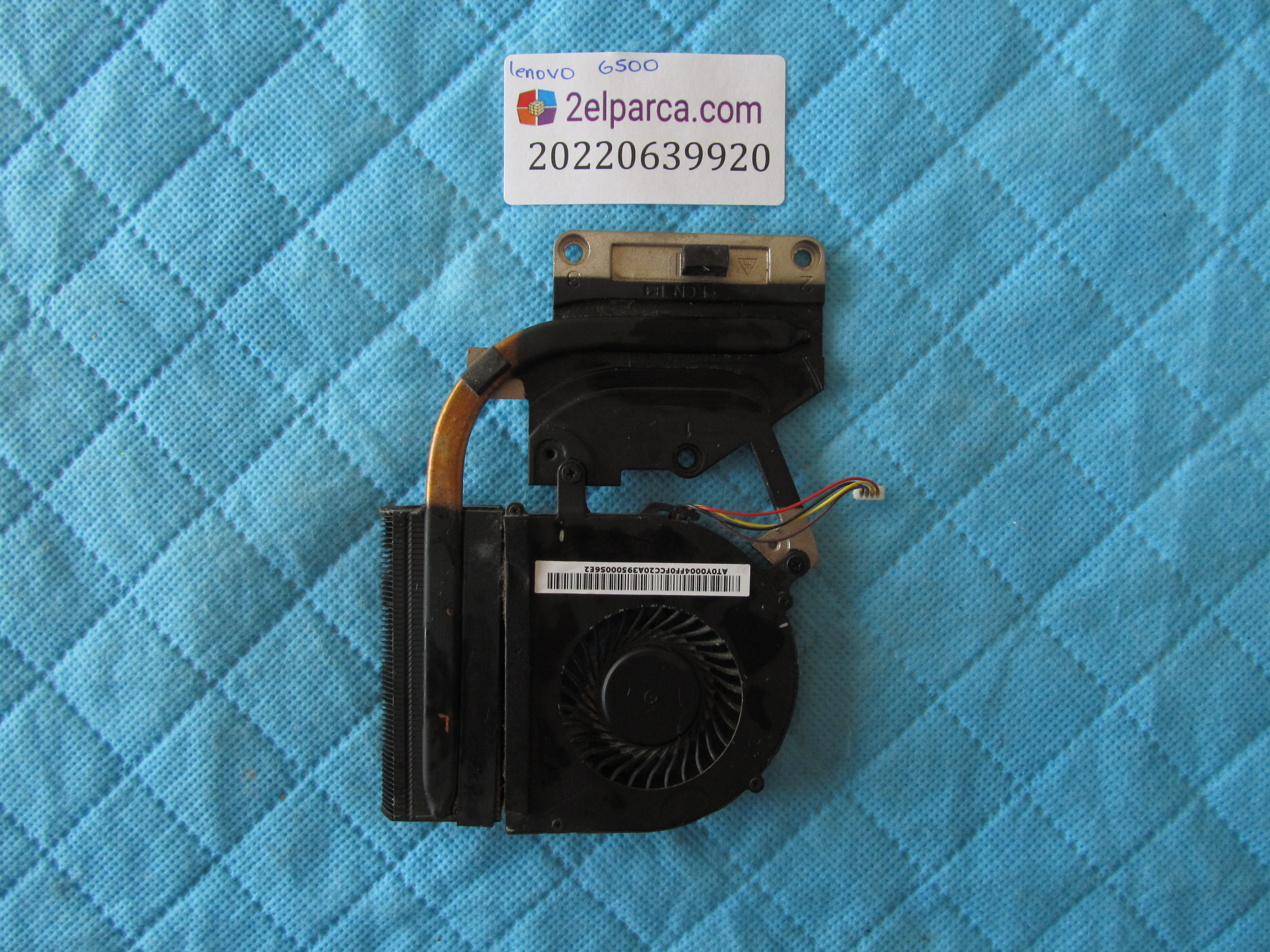 Lenovo g500 fan bakir soğutucu (heatsink) orjinal ürün