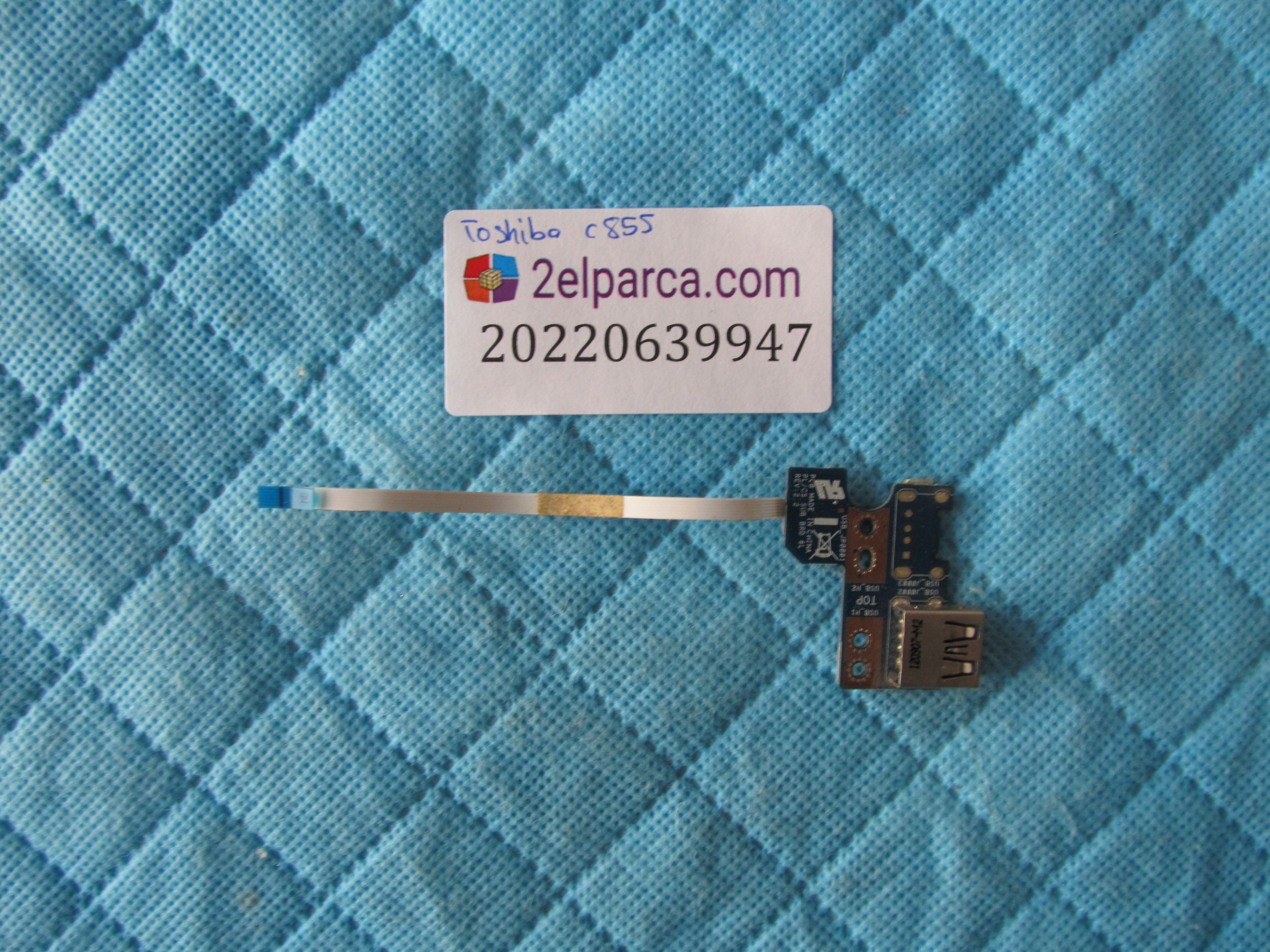 TOSHİBA Toshiba c855 usb port flex orjinal ürün küçük görsel 2