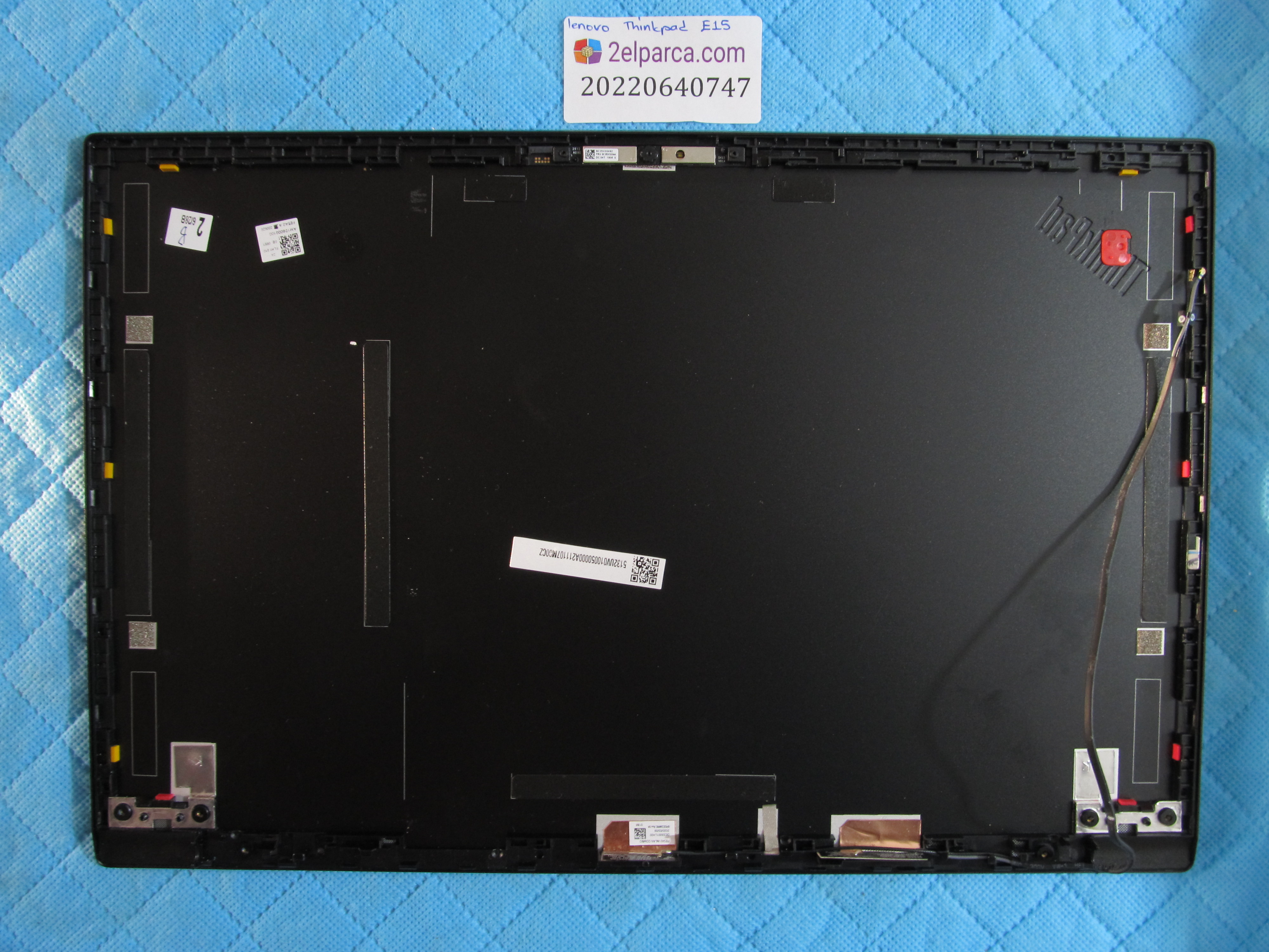 LENOVO Lenovo thinkpad e15 arka kapak lcd back cover orjinal ürün küçük görsel 2