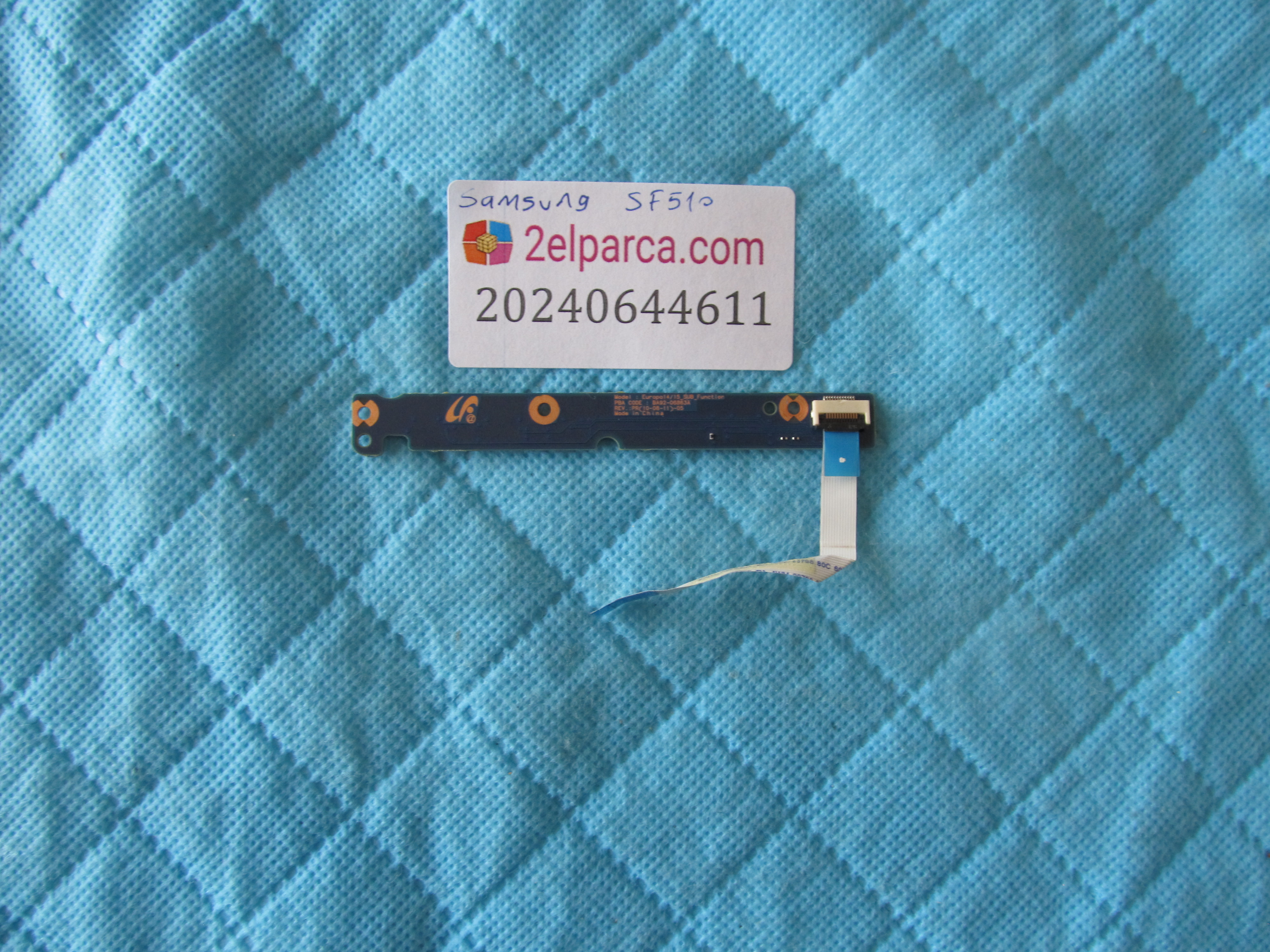 SAMSUNG Samsung sf510 ses kontrol board flex küçük görsel 2