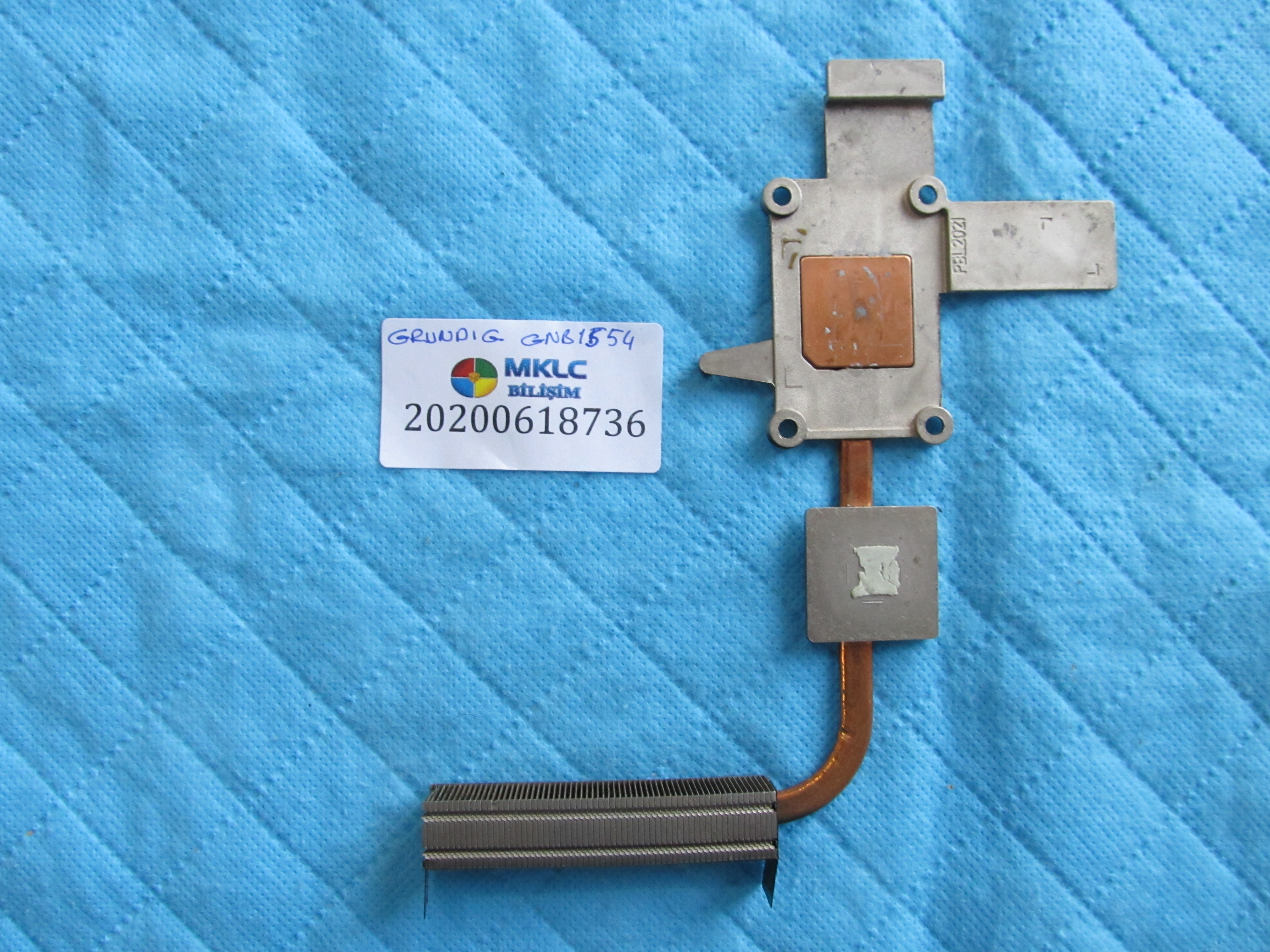 GRUNDİG Grundig gnb 1554 soğutucu bakir (heatsink) orjinal ürün küçük görsel 2