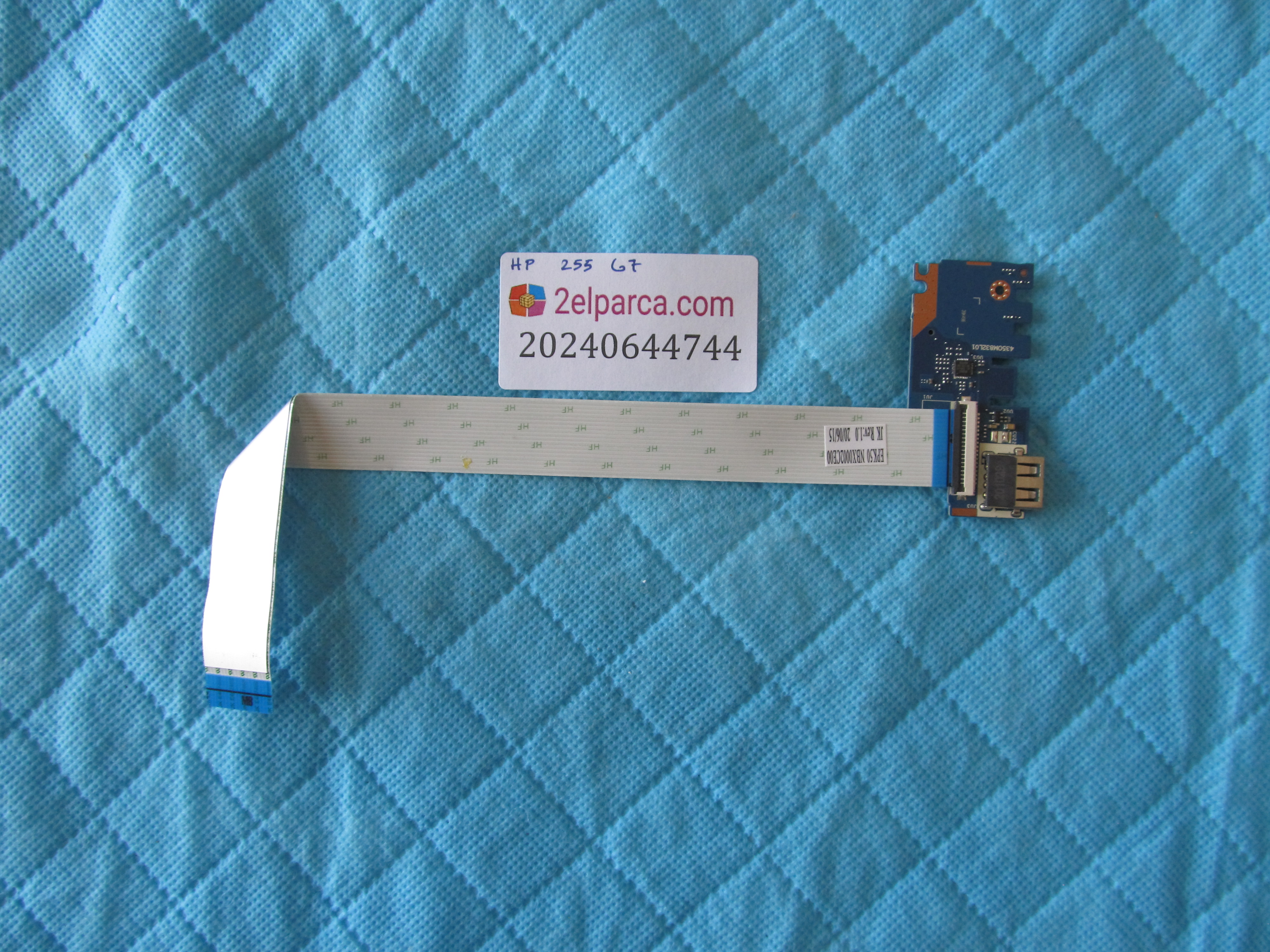 HP Hp 255 g7 usb var kart okuyucu board flex orjinal ürün küçük görsel 2