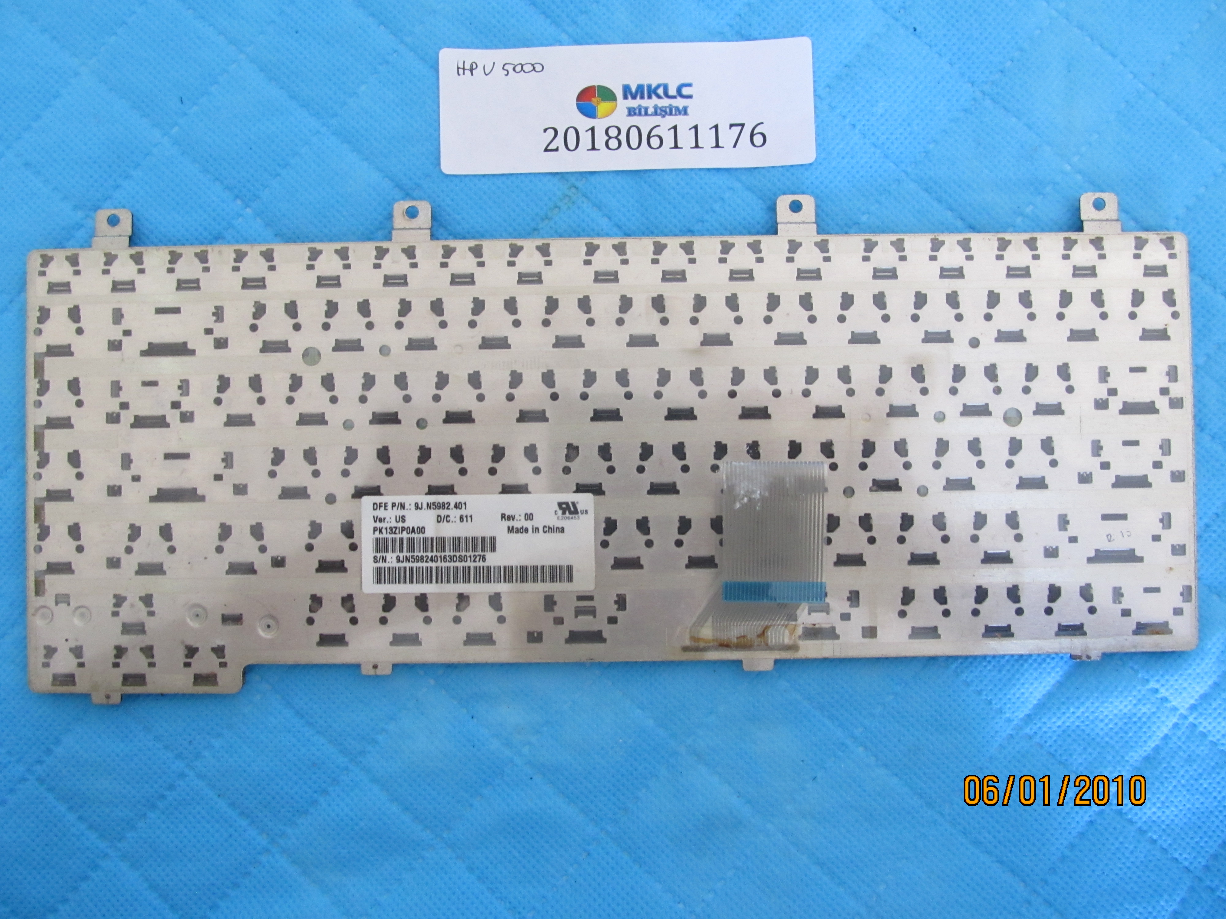 HP Hp v5000 klavye türkçe q küçük görsel 2
