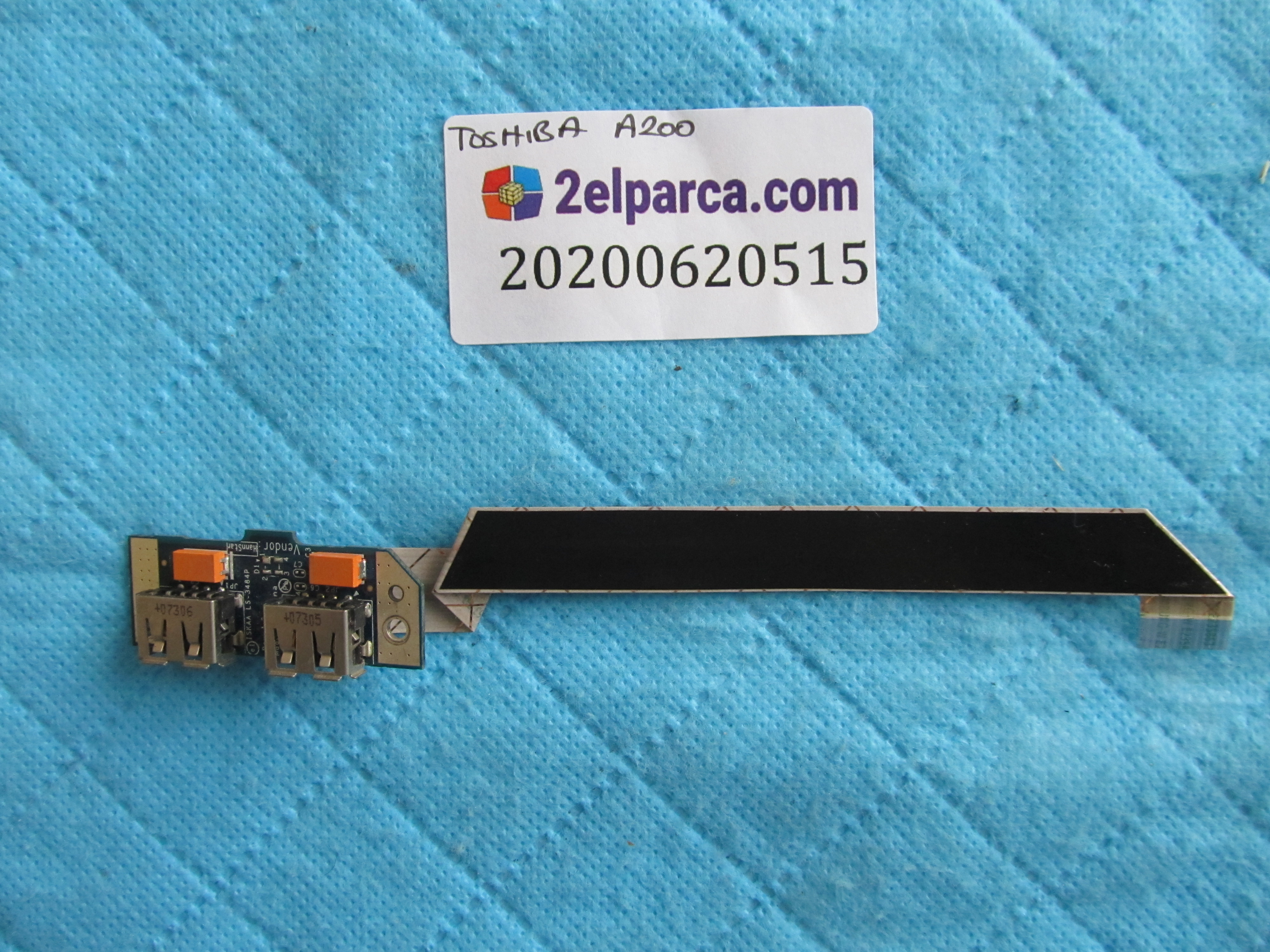 Toshiba a200 usb port flex orjinal ürün