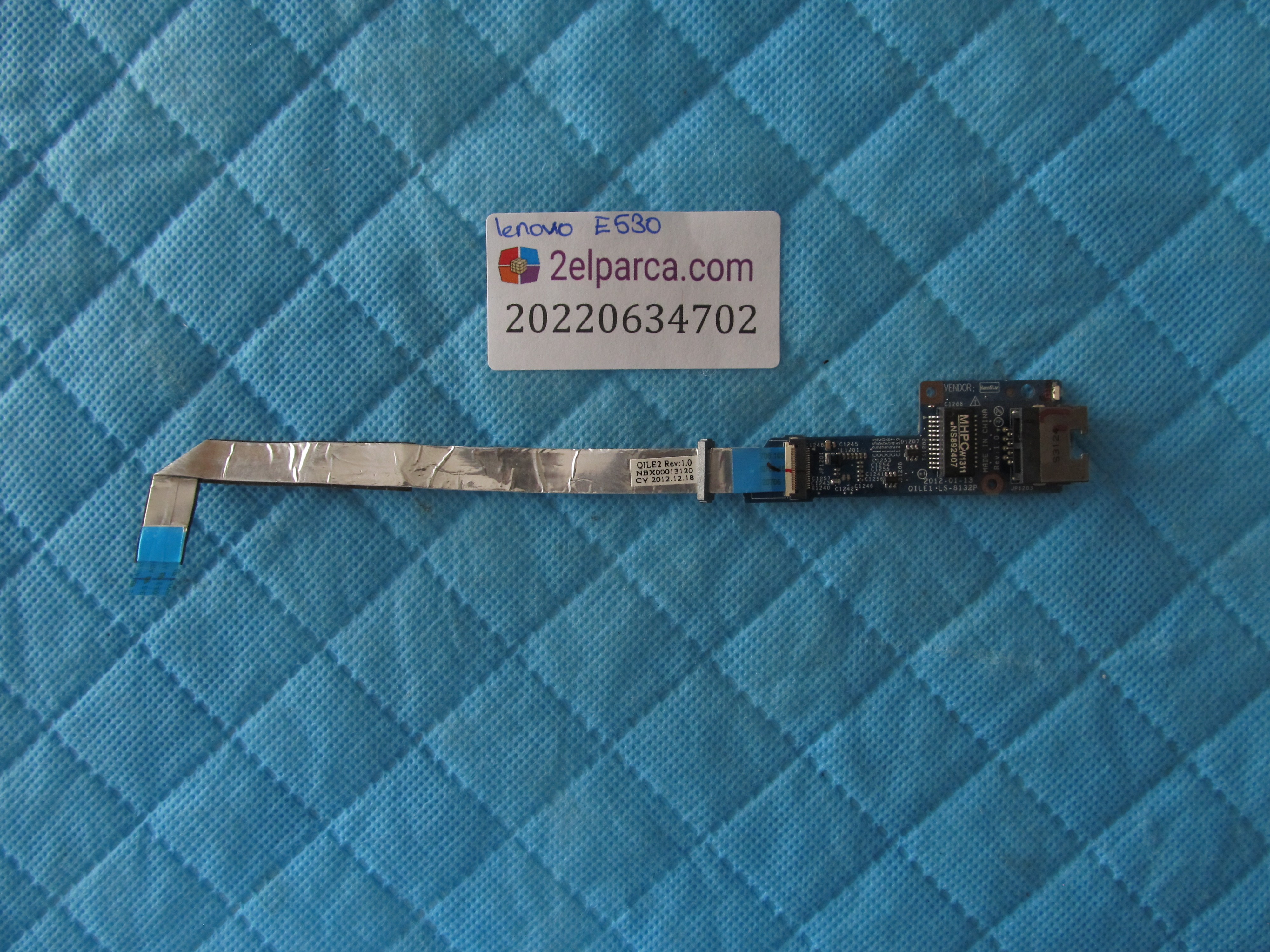 LENOVO Lenovo e530 usb ethernet kart flex orjinal ürün küçük görsel 2